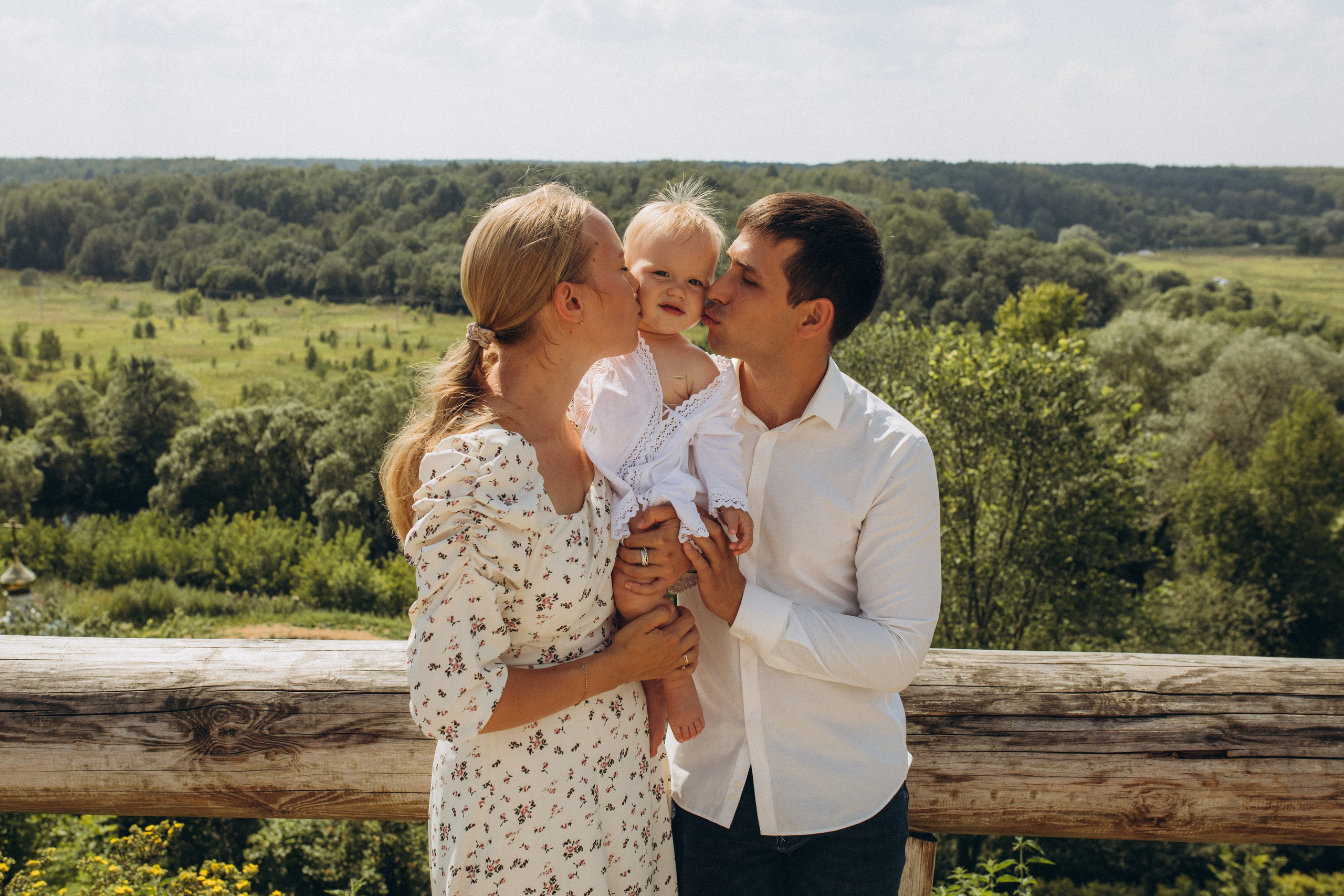 Крещение Марии. Семейный фотограф в Обнинске