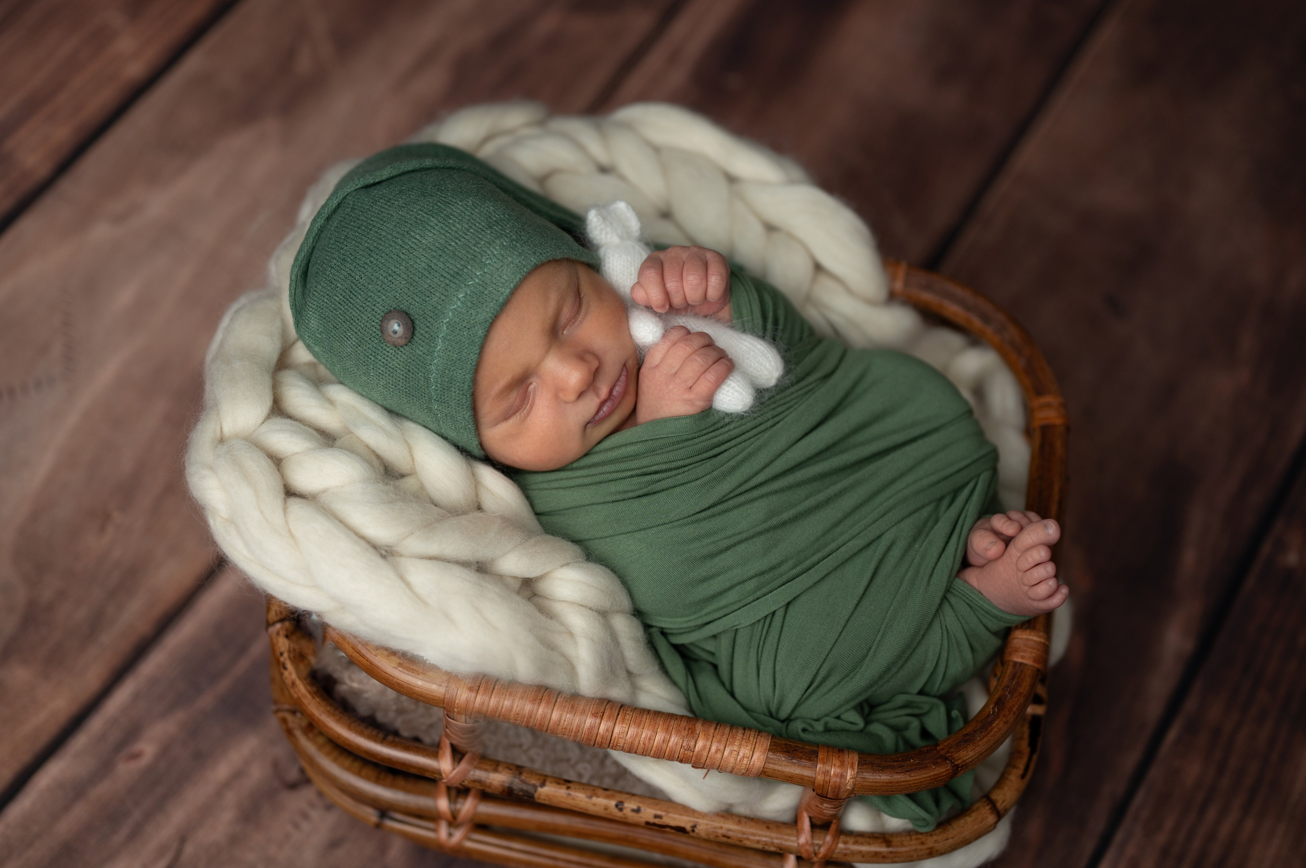 Классический ньюборн. Фотограф новорождённых Ольга Ушакова Москва