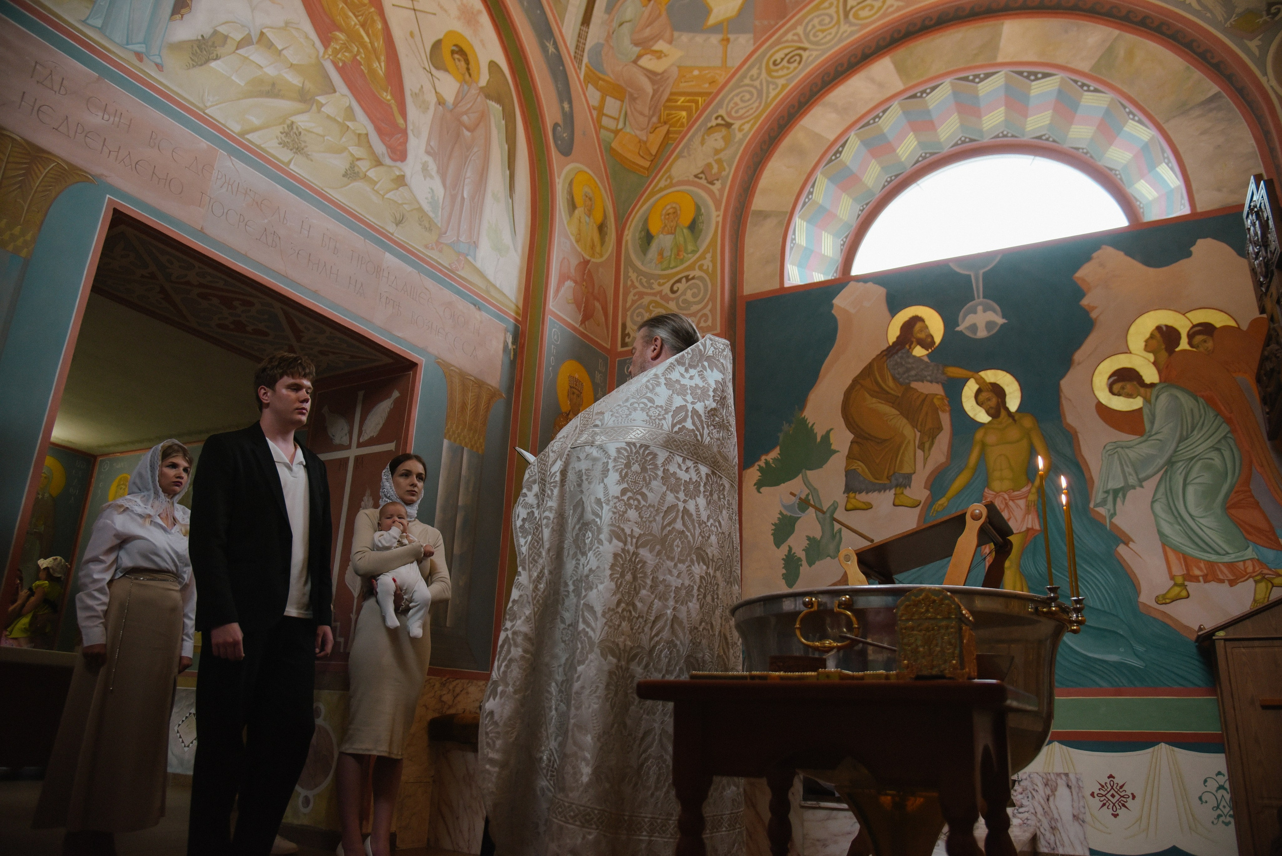 Крещение Вадима. Фотограф Лола Волна, город Москва