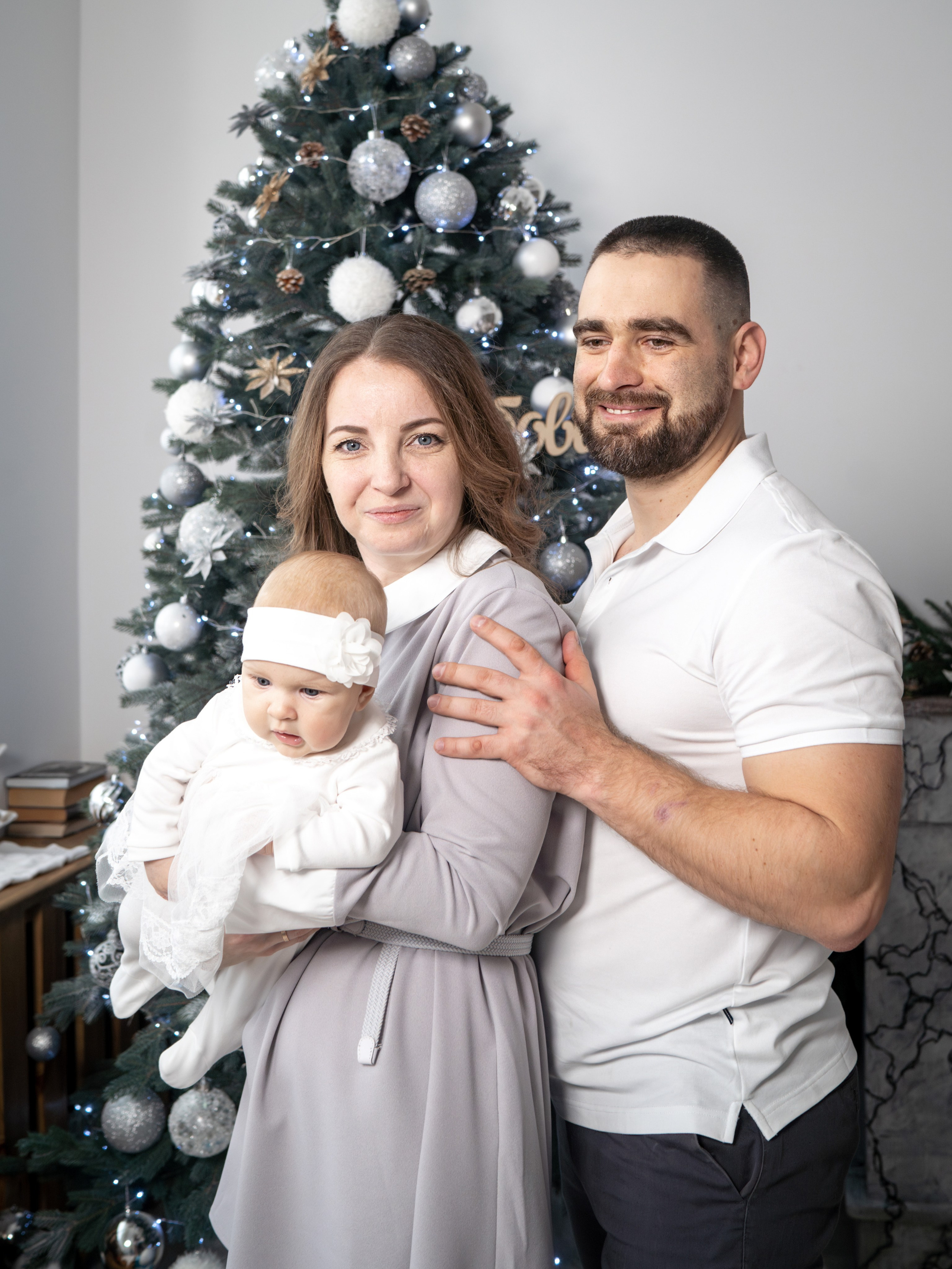 С самоедской лайкой. Фотограф Зинаида Евдокимова