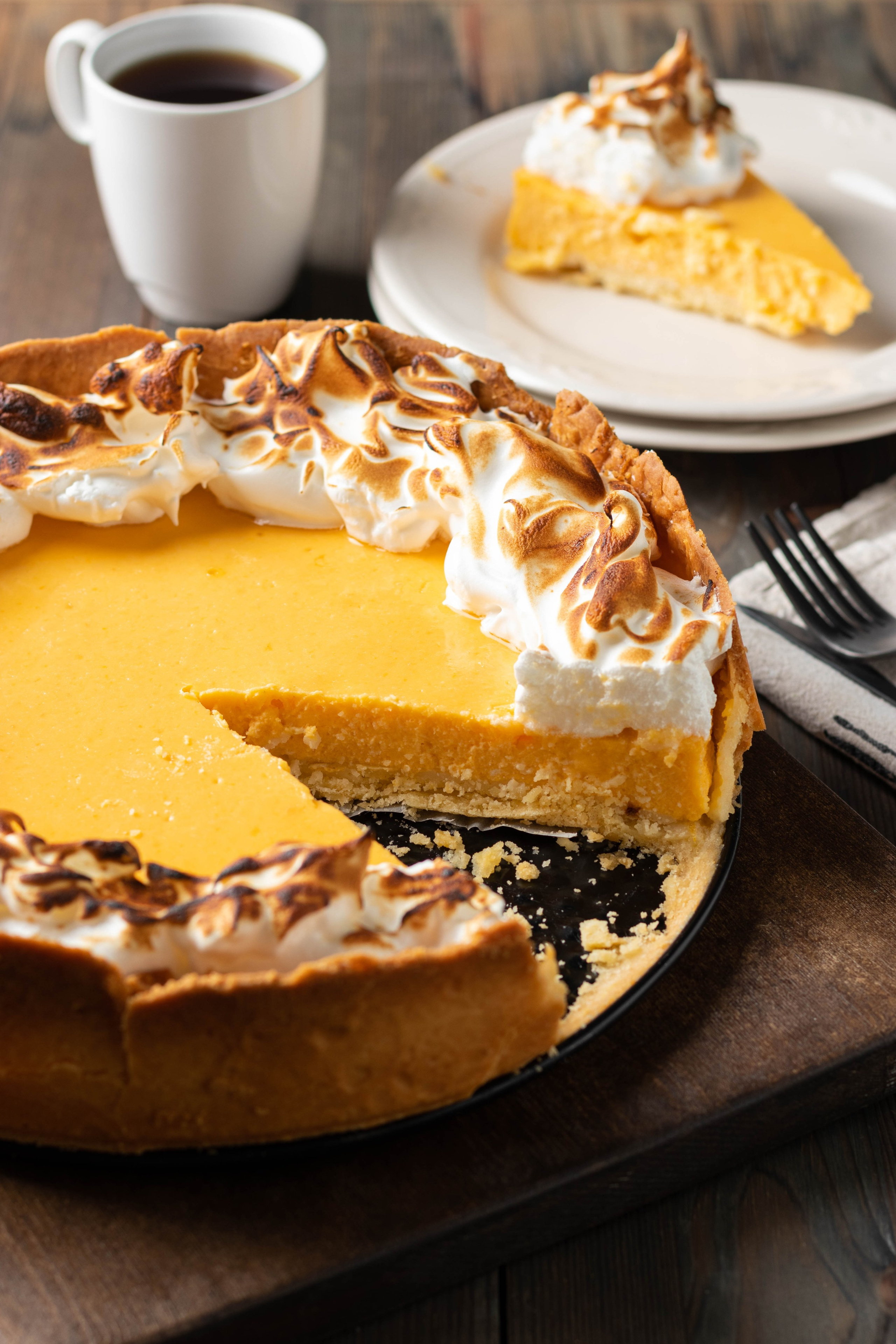 Тыквенный пирог с меренгой. Ольга Кирсанова фуд-фотограф, фуд-стилист, Москва