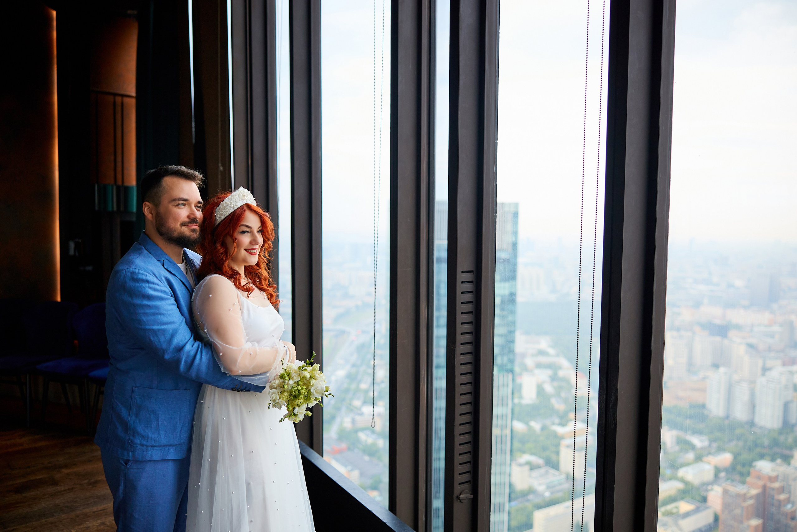 Свадебная фотосессия летом. Свадебный фотограф Сергей Колбинский