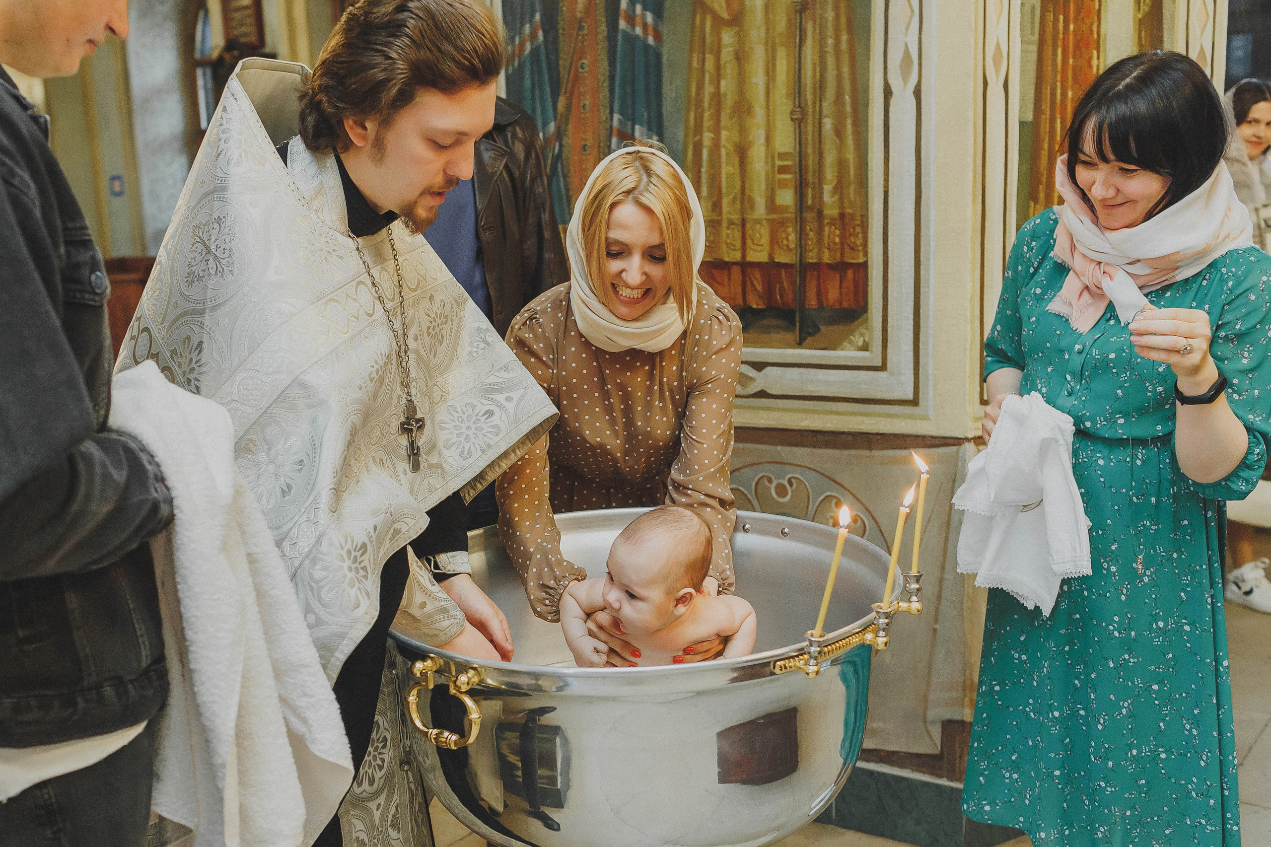 Таинство крещения в Люберцах и Москве. Фотограф в Москве и Люберцах Анна Ушакова