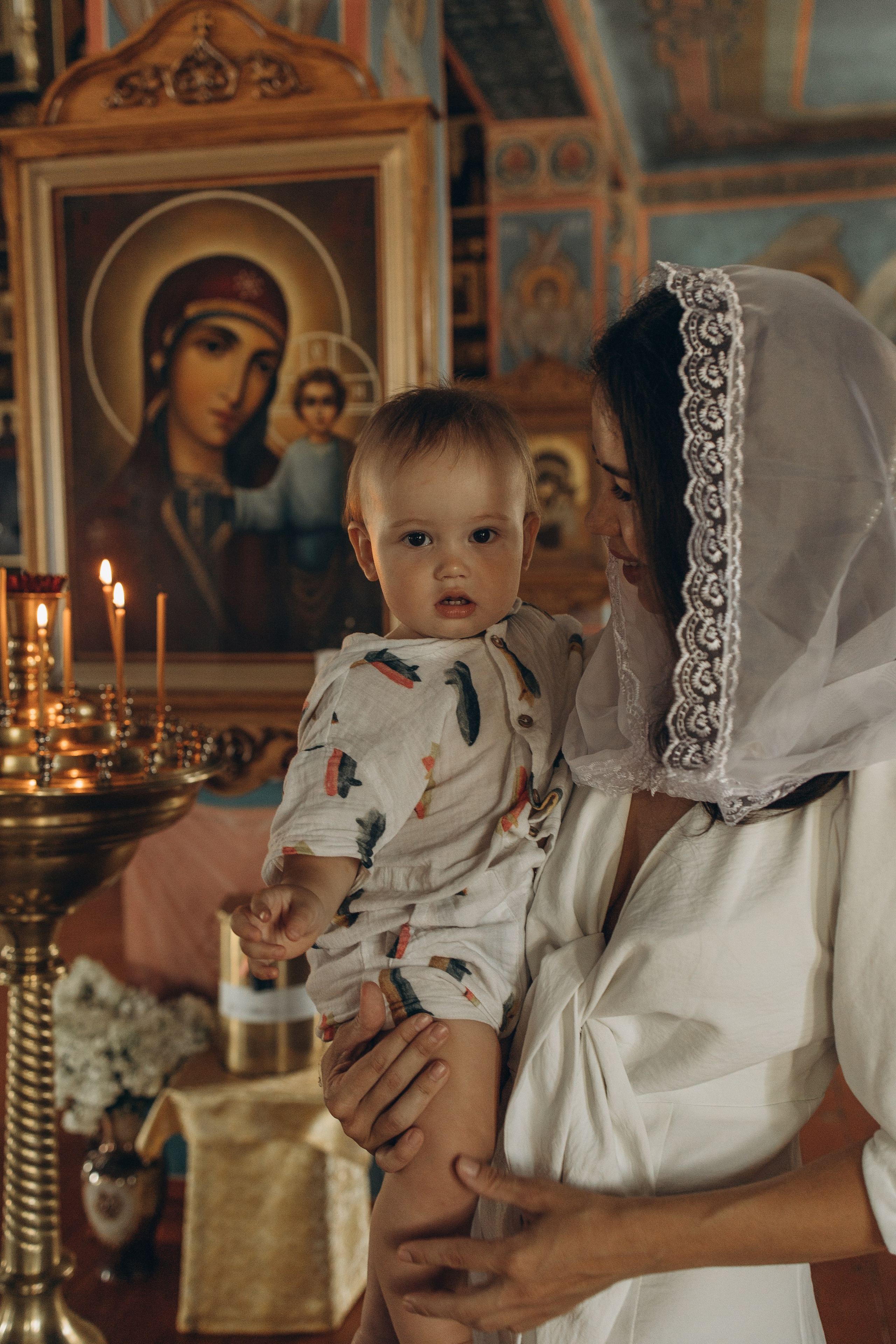 Таинство крещения. Семейный и фотограф новорождённых в Магнитогорске Ксения Соколова