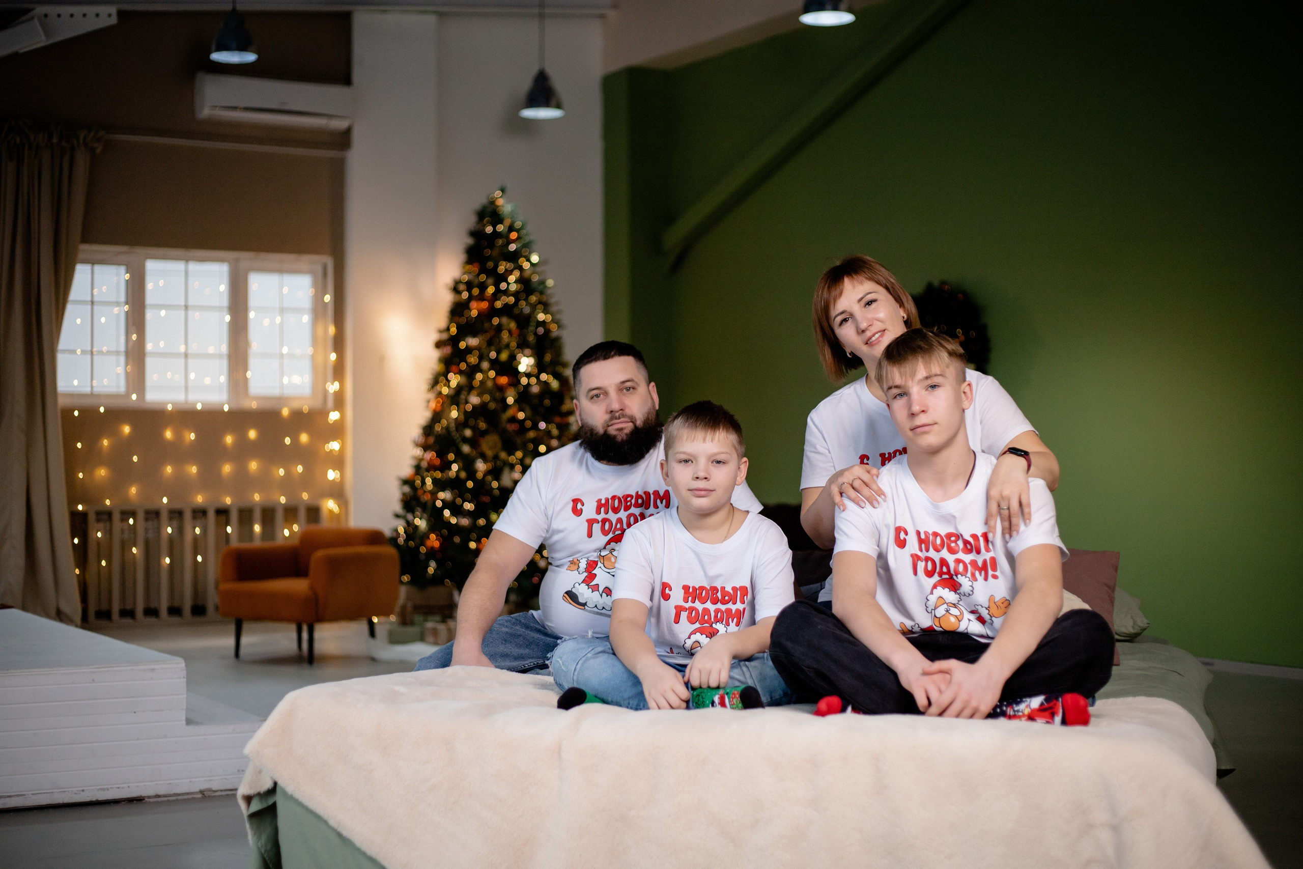 Новый год 2025. Семейный фотограф в Саратове Элоиза Ляпина