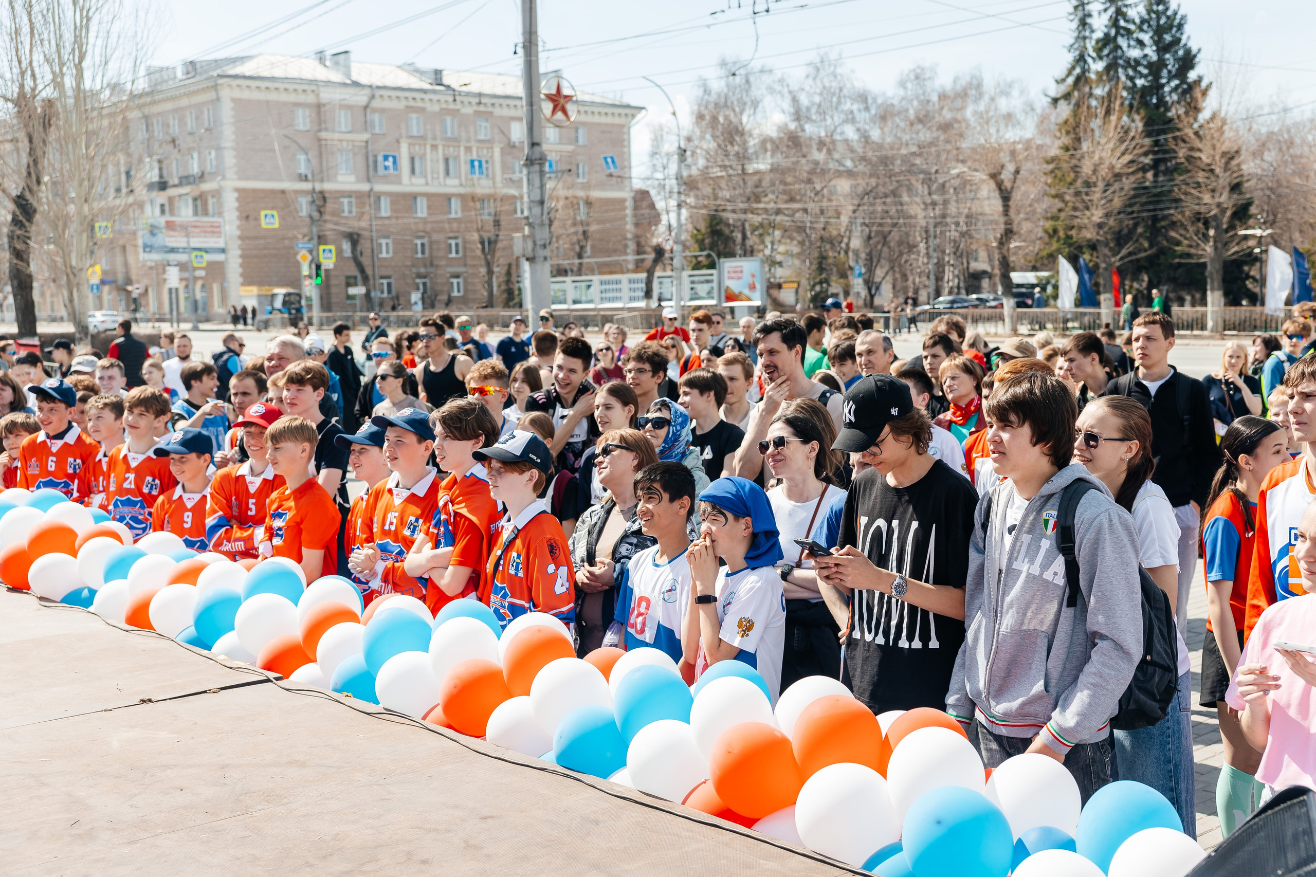 Легкоатлетическая эстафета памяти сибиряков-гвардейцев. Фотограф в Новосибирске Сергей Белов
