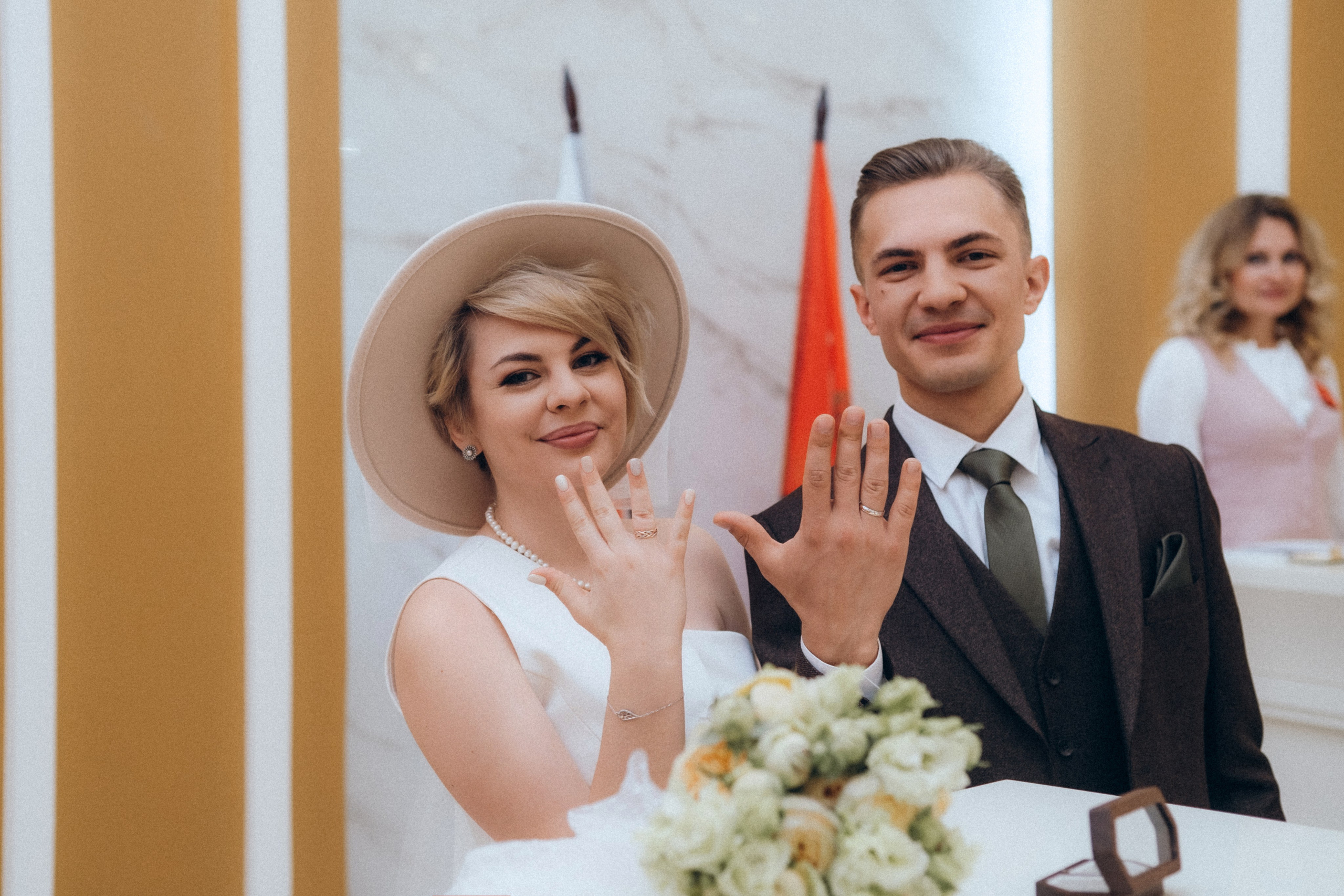 Фрунзенский ЗАГС+прогулка в Центре. Фотограф в Санкт-Петербурге Кристина Брянская