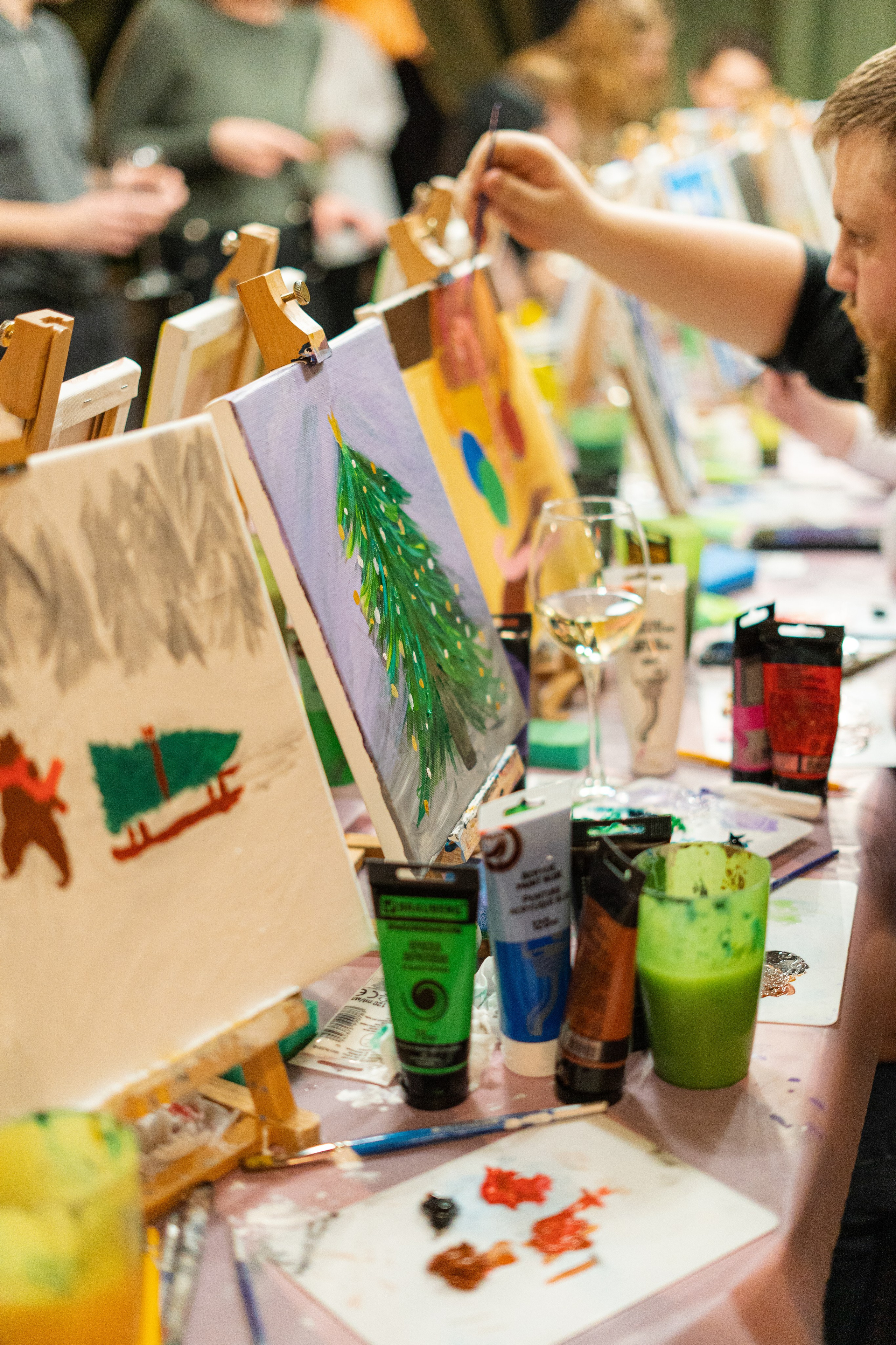 Корпоратив Teach Me Art 2. Портретный фотограф в Москве и Санкт-Петербурге Арина Чех