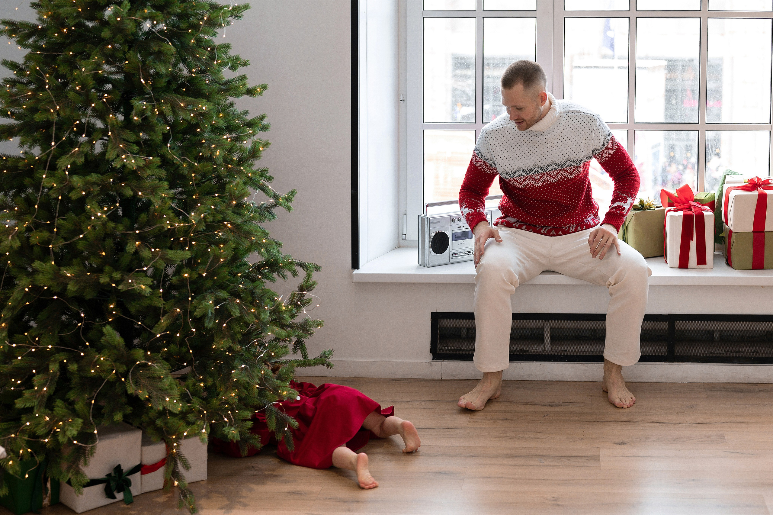 Папа и дочка. Фотосессия. Фотограф Юлия Кондратьева