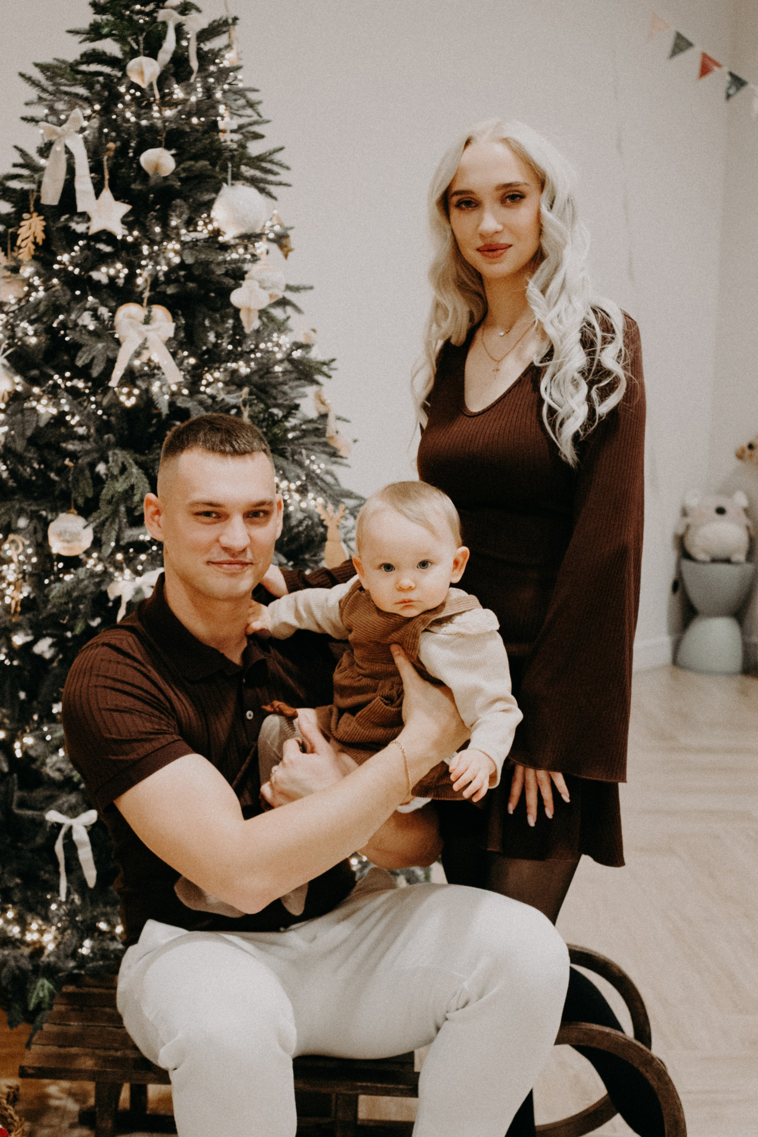 Фроловы. Варечке 1 год. Фотограф в Челябинске Любовь Денисенко