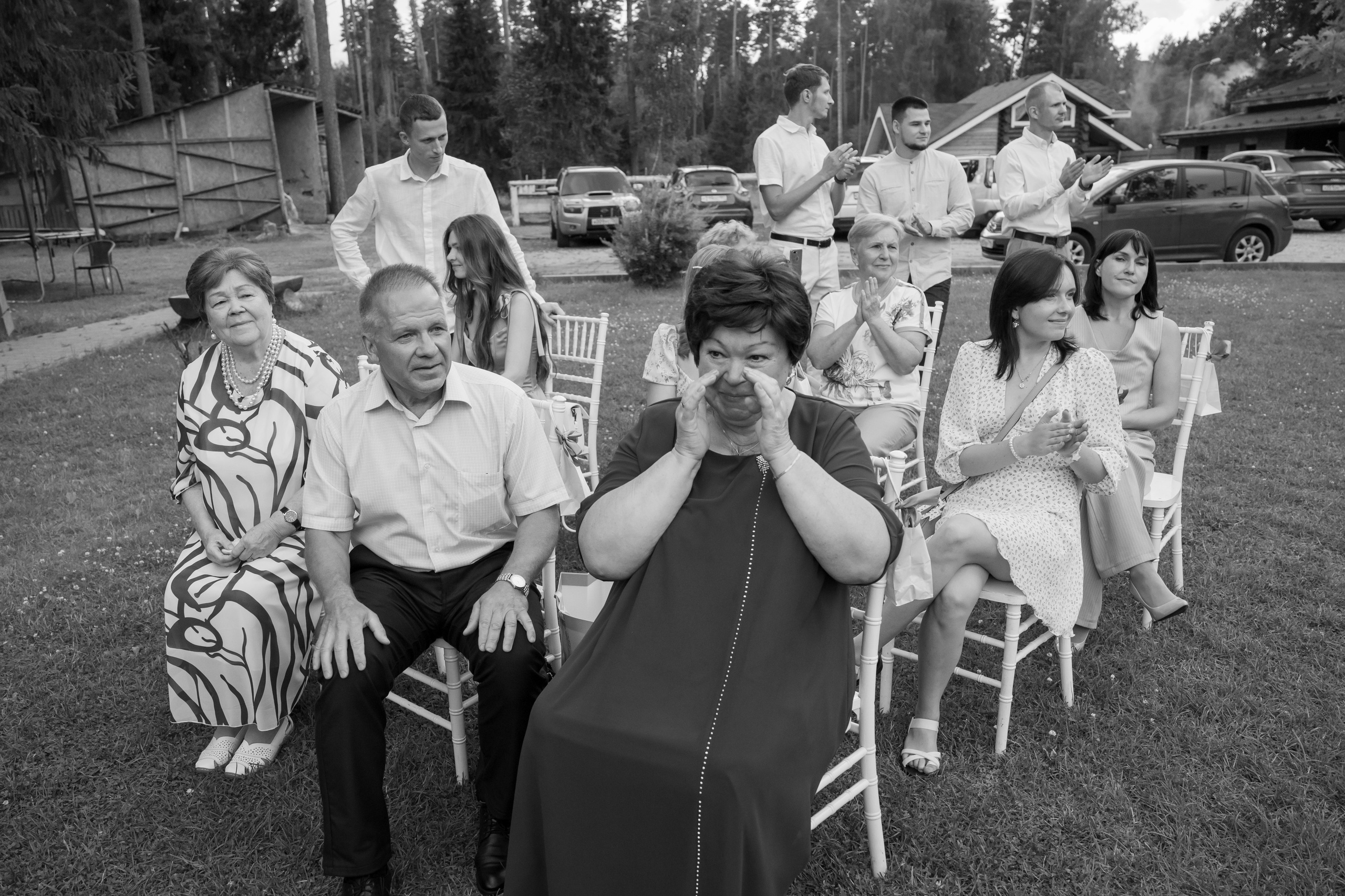 Полина и Дмитрий, загородный клуб «Барин», ЗАГС в г. Пушкино. Свадебный и репортажный фотограф (Москва, Королев и другие)