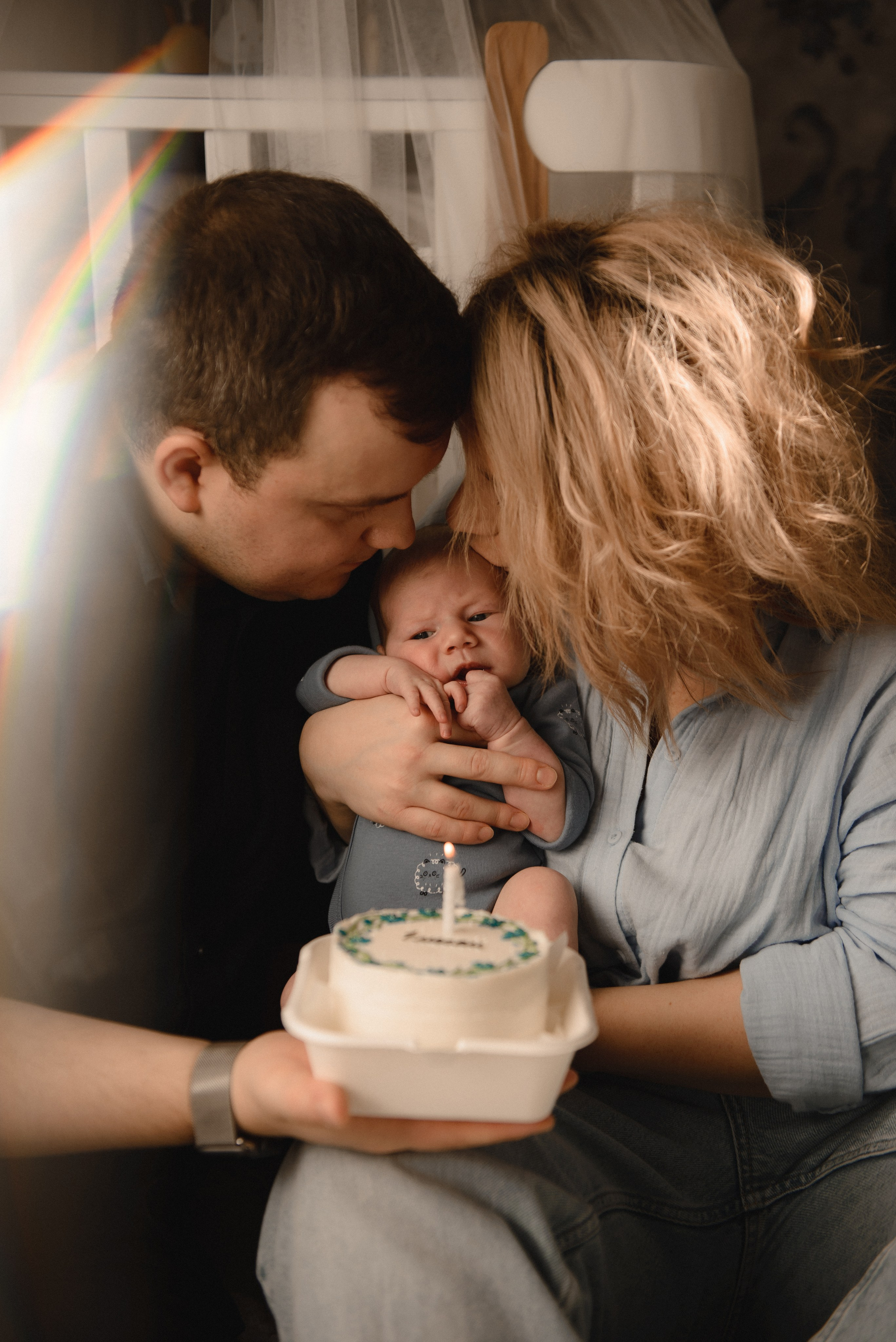 Первый месяц малышки Василисы. Семейный фотограф в г. Ставрополь, Сорокина Мария