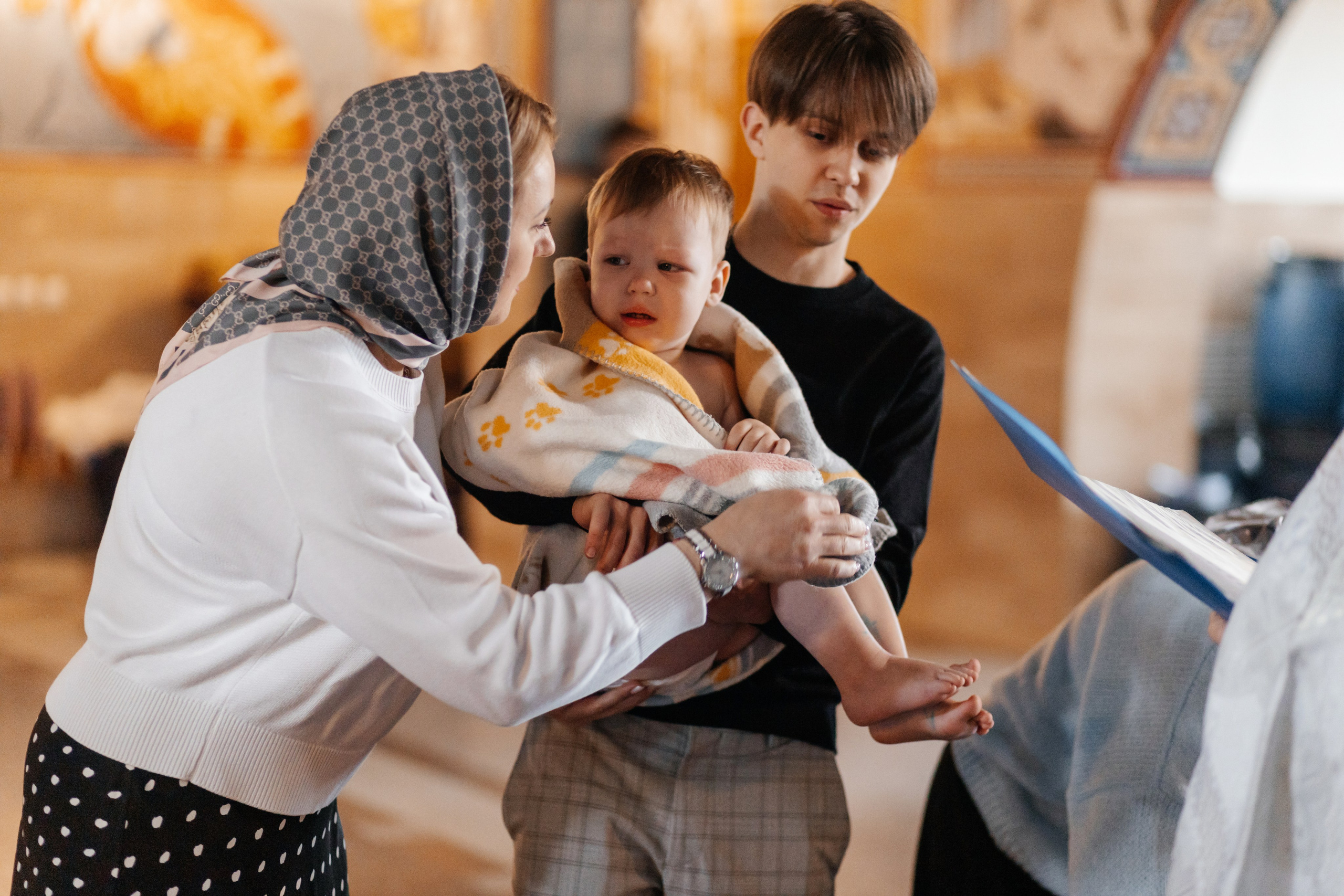 Крещение Ивана. Фотограф Усинск|Татьяна Вараксина