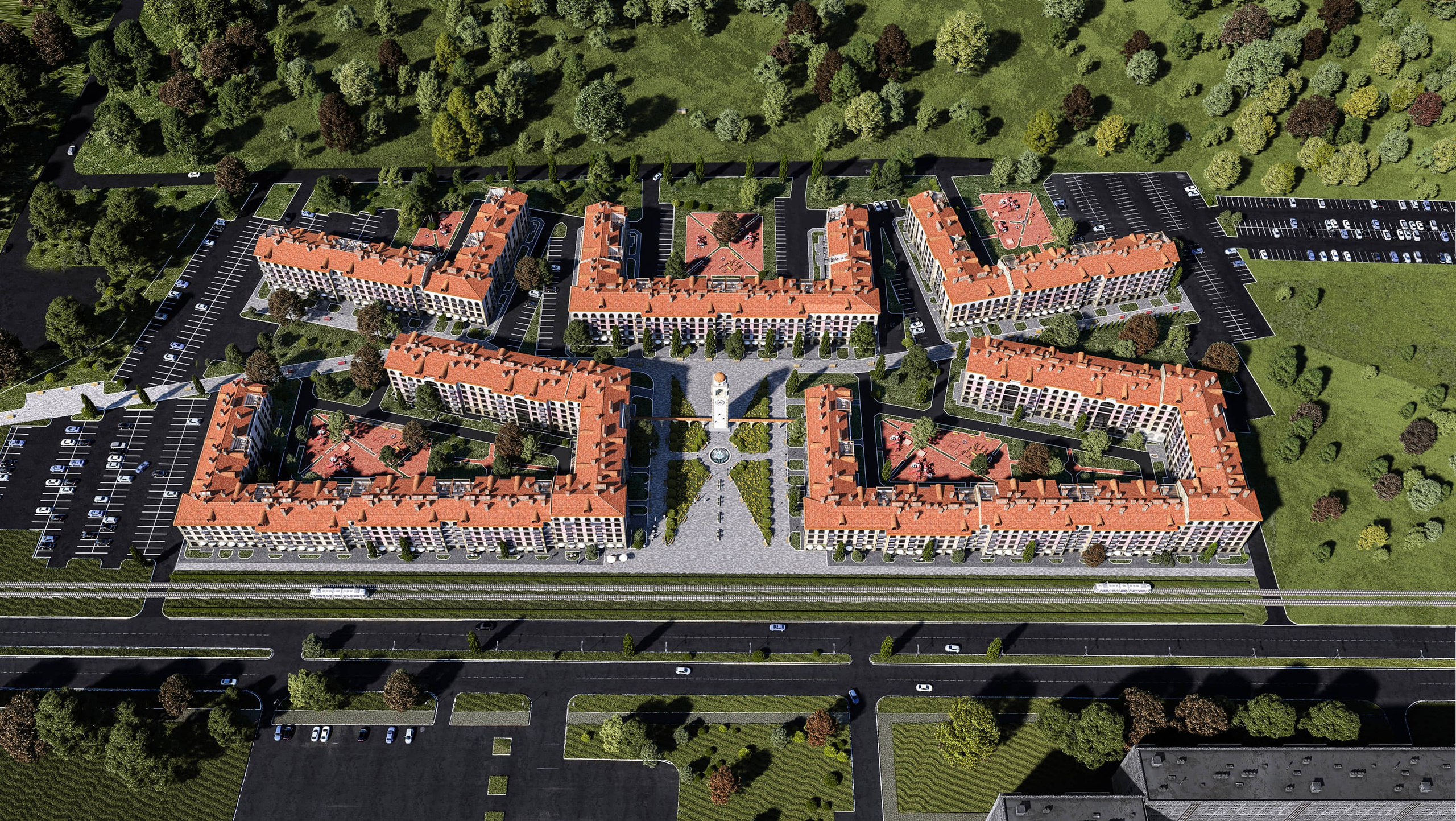 Рендеринг экстерьера, архитектуры