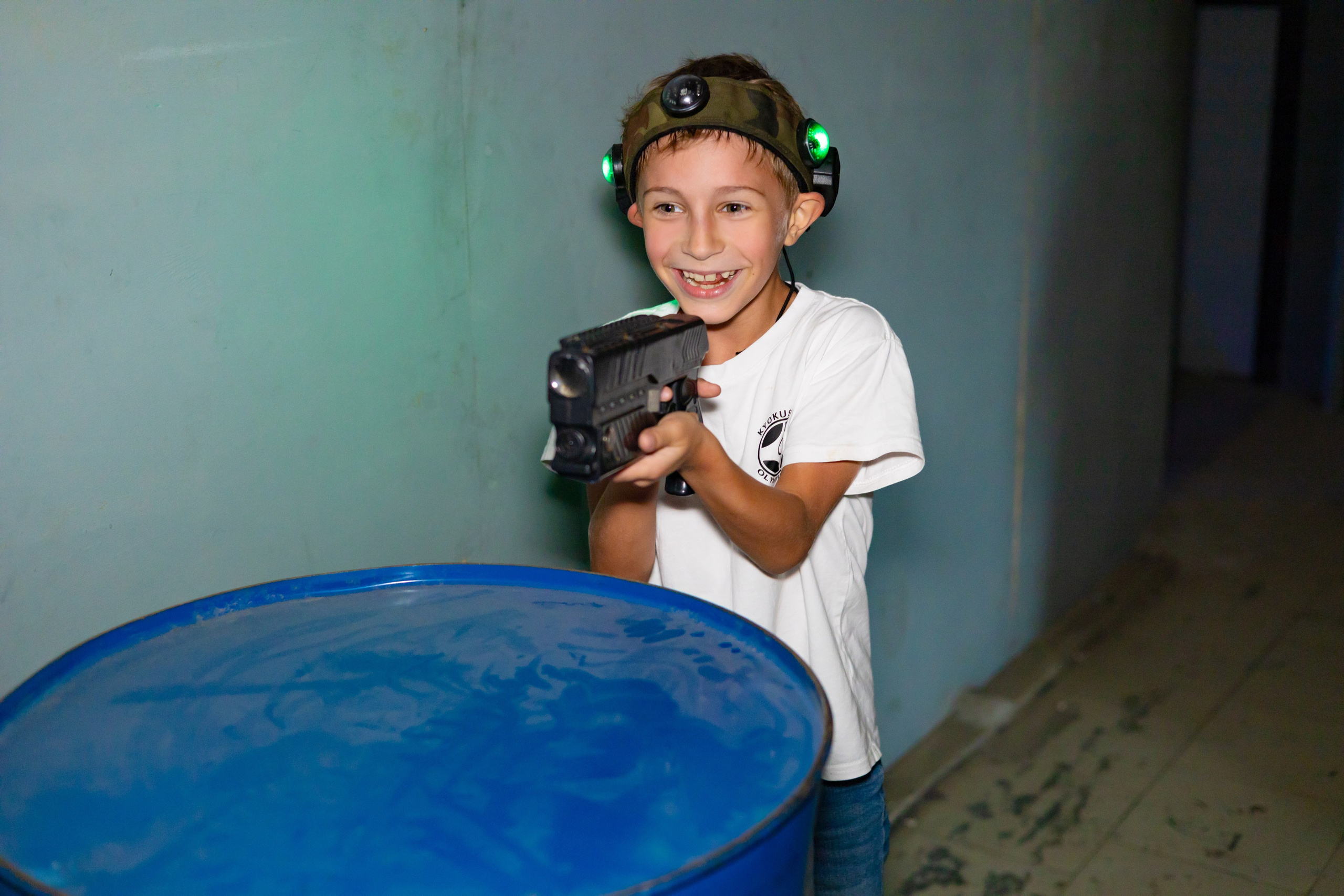 День рождения Максима в Лазертаг. Фотограф Москва