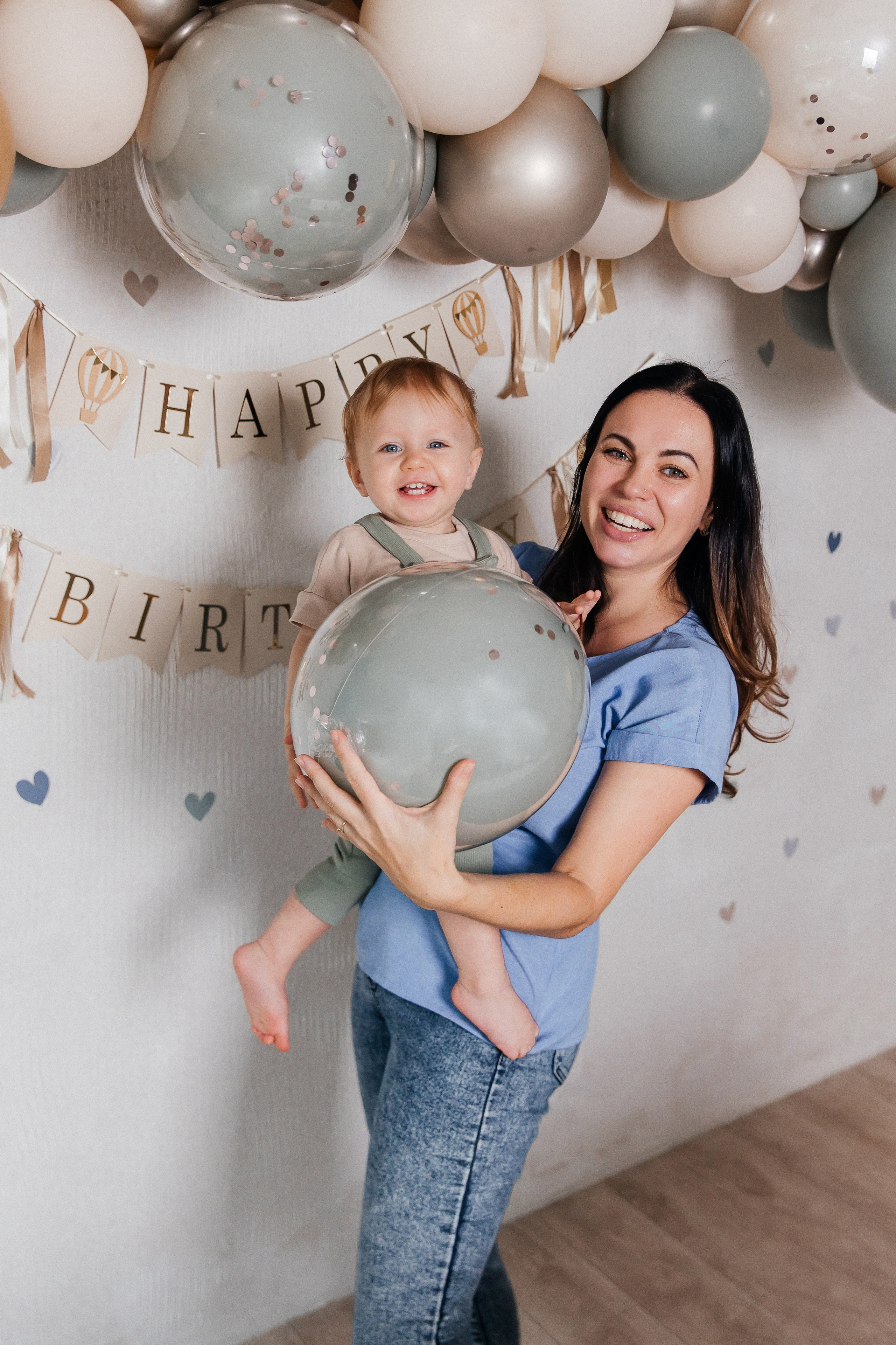 Фотосессия на 1 годик, детская фотостудия Кемерово