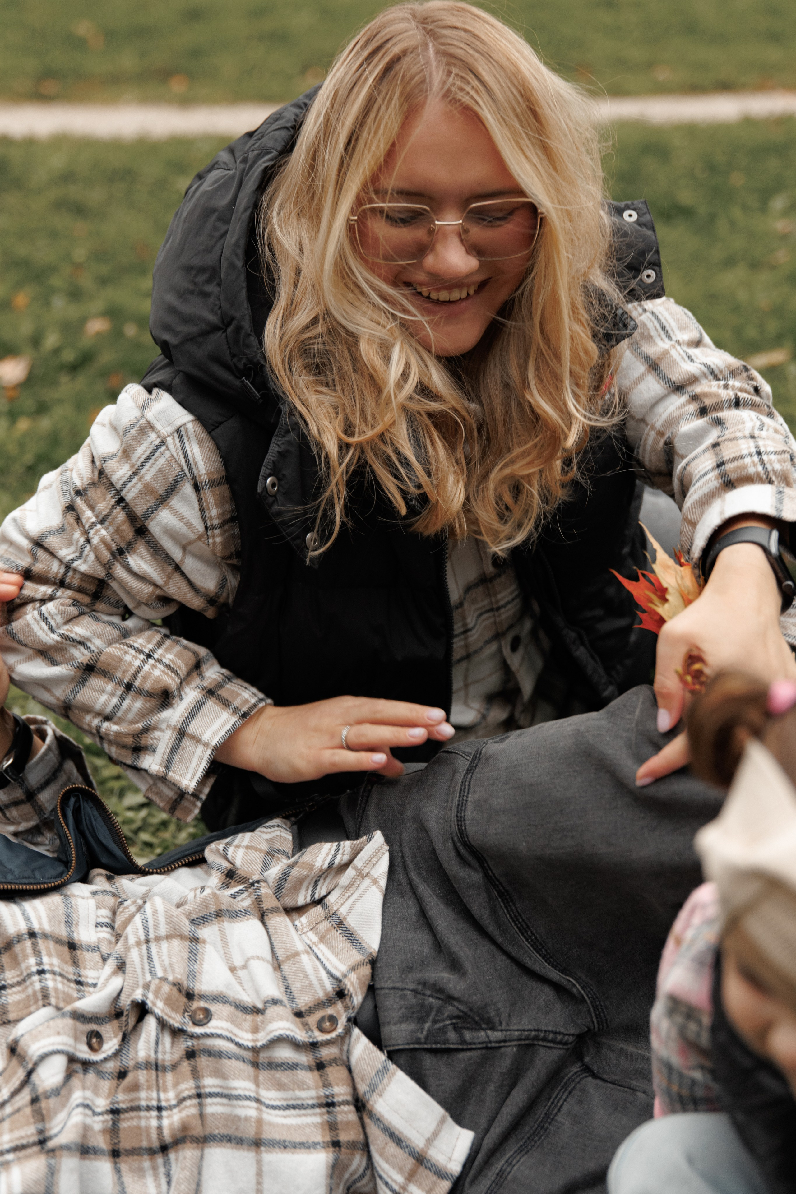 Настя, Денис и Маша