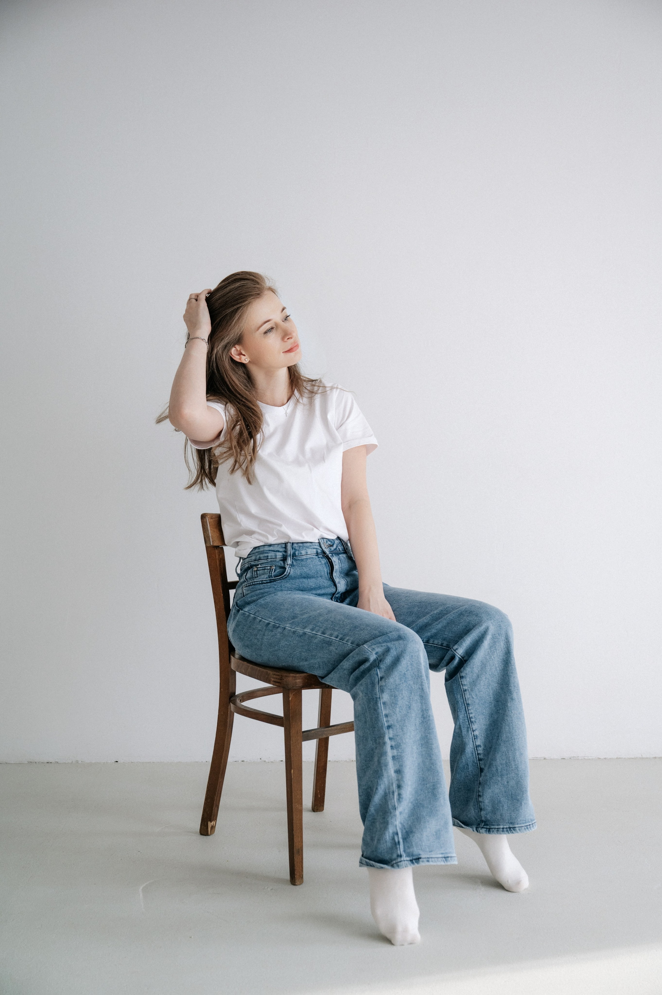 Семейная фотосессия мамы с сыновьями в фотостудии в Королёве. Свадебный и семейный фотограф Виктория Носачёва. Щелково, Москва и МО