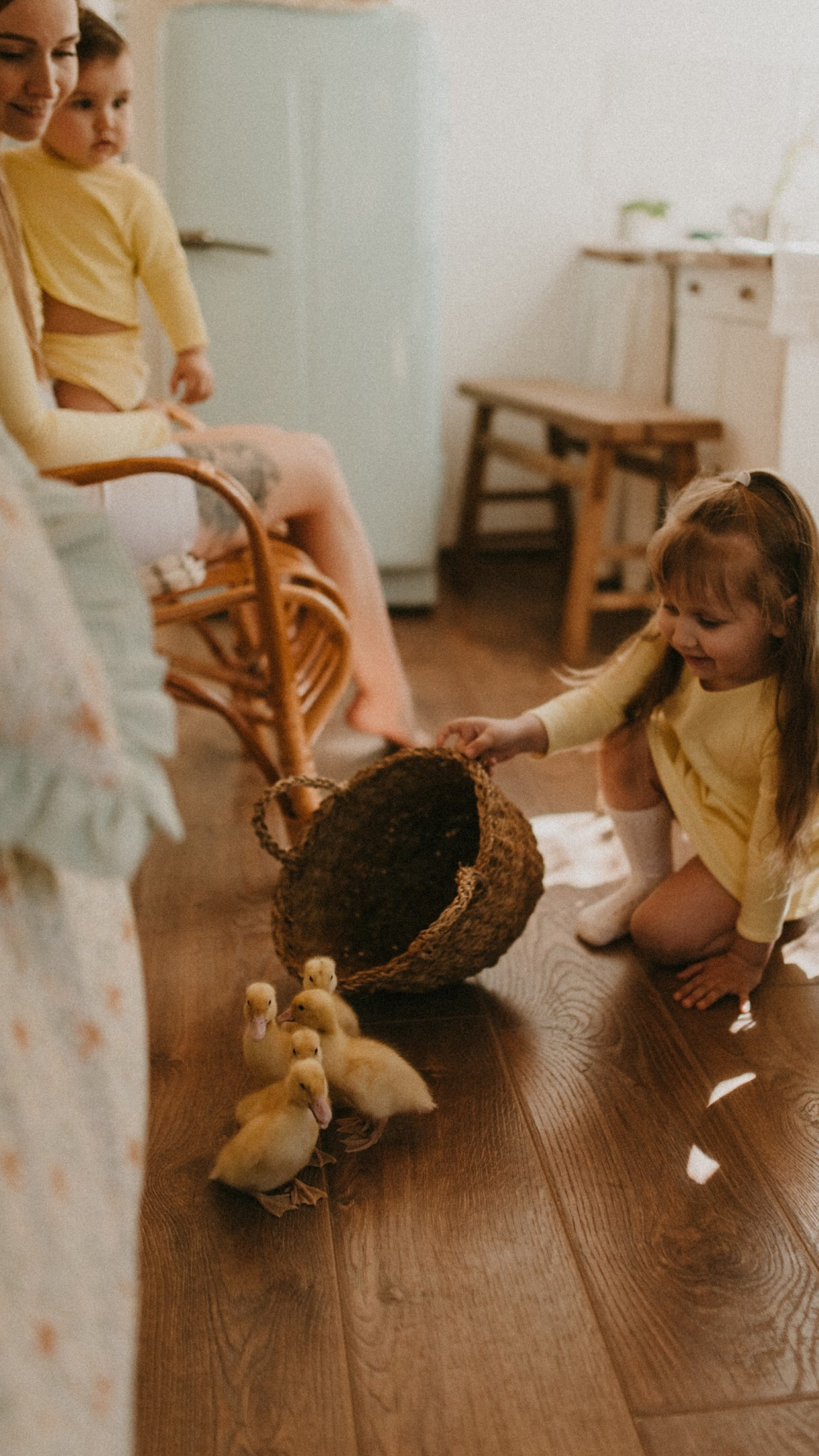 Фотосессии с утятами. Семейный фотограф в Москве Екатерина Денисенко | Фотосессии без постановки дома и в студии