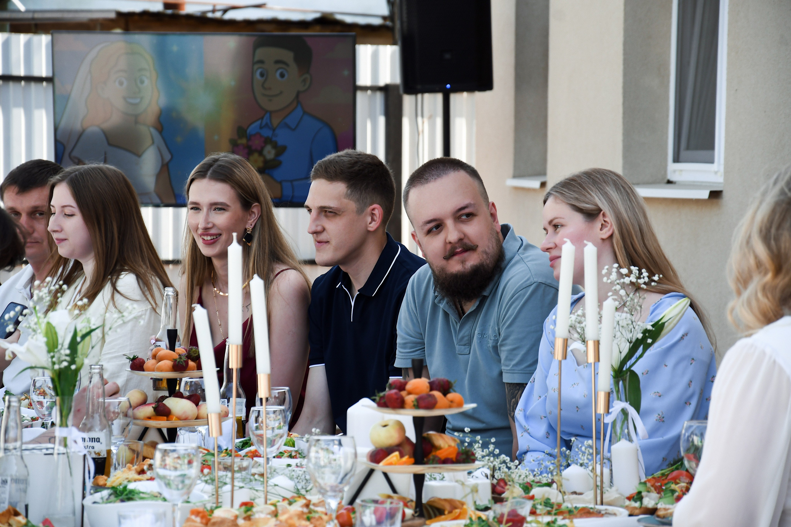 Свадебный банкет. Фотограф Оренбург I Кристина Подольская