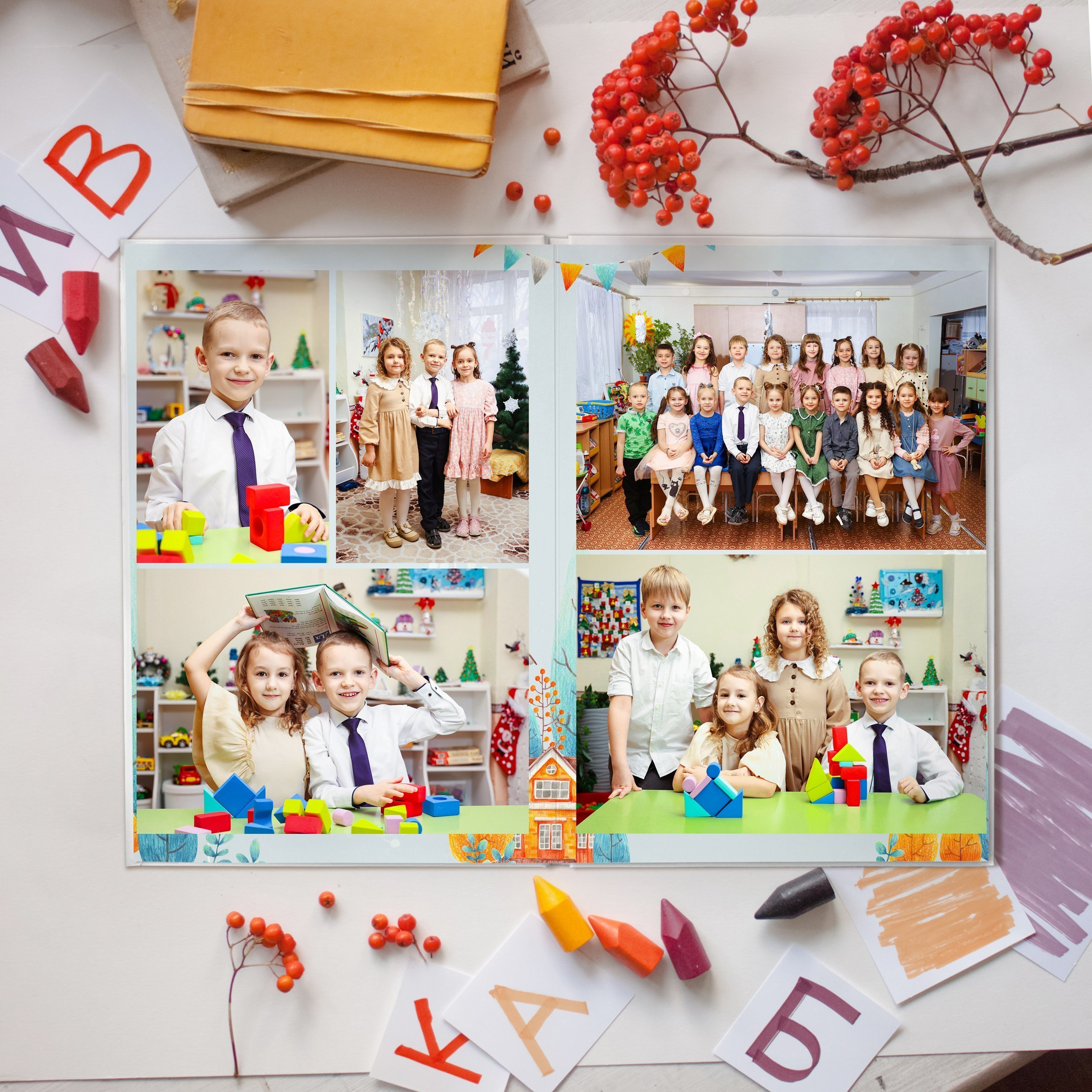 Персональный выпускной альбом для детского сада