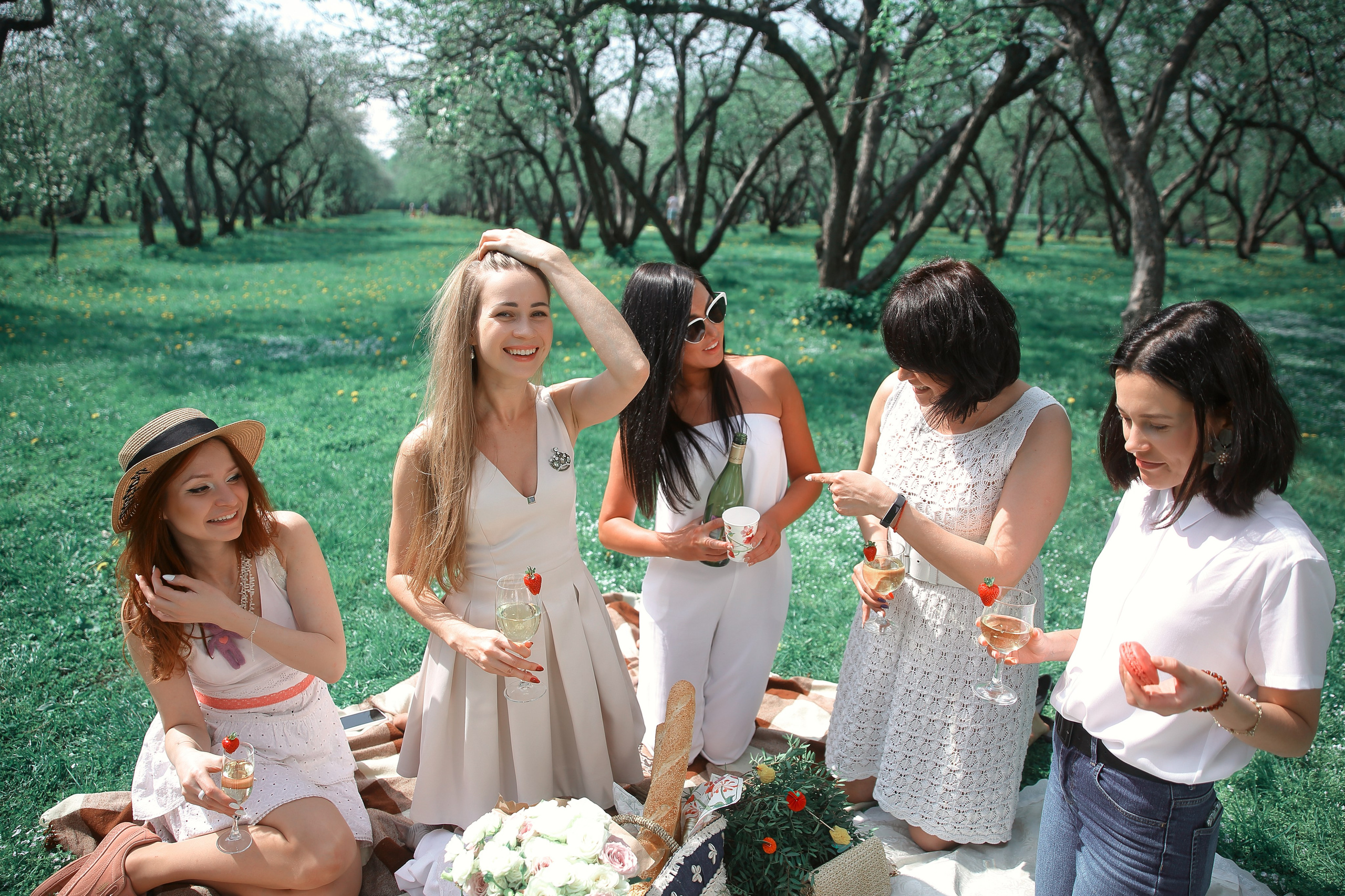 Французский пикник. Фотограф ваших самых ярких событий в Москве и СПБ. Збронская Юлия
