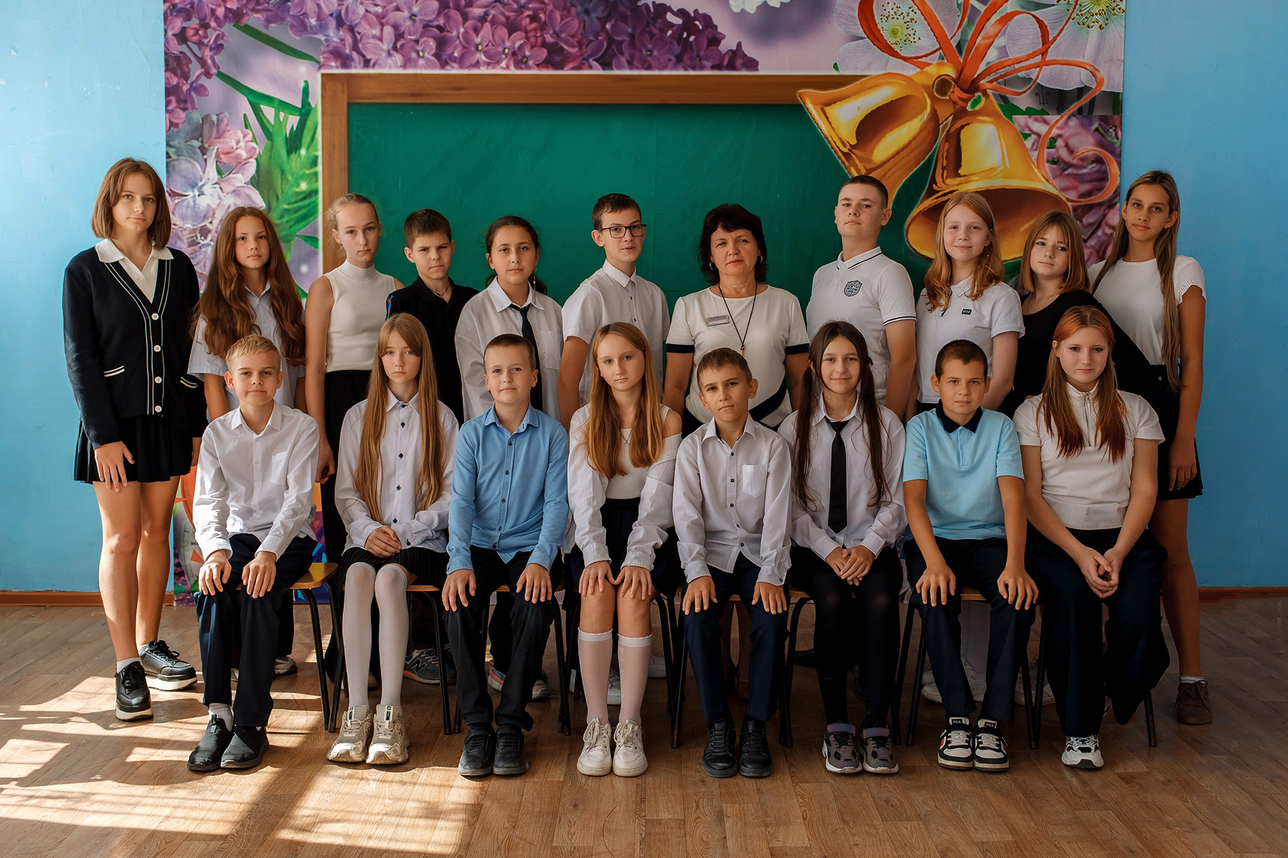 Школа 6 с. Прохладное. Фотограф Любовь Корниенко, Примоский край
