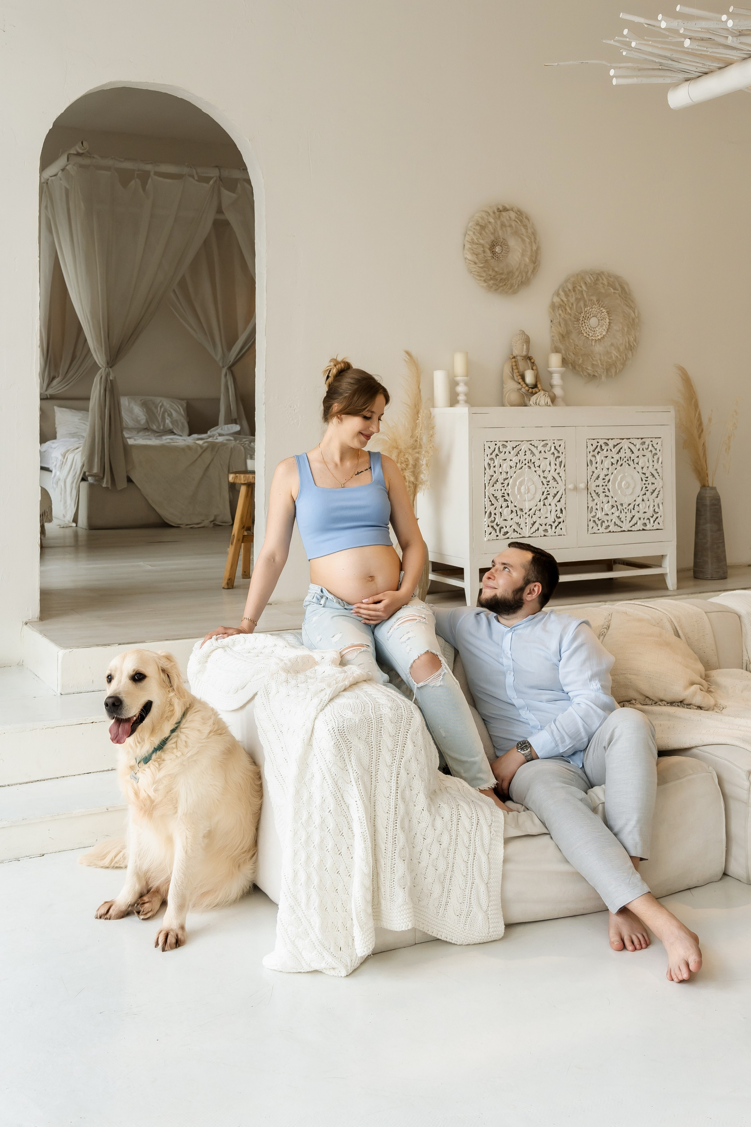 Кристина, Вадим и Уильям. Свадебный фотограф в Москве Яна Деньгина