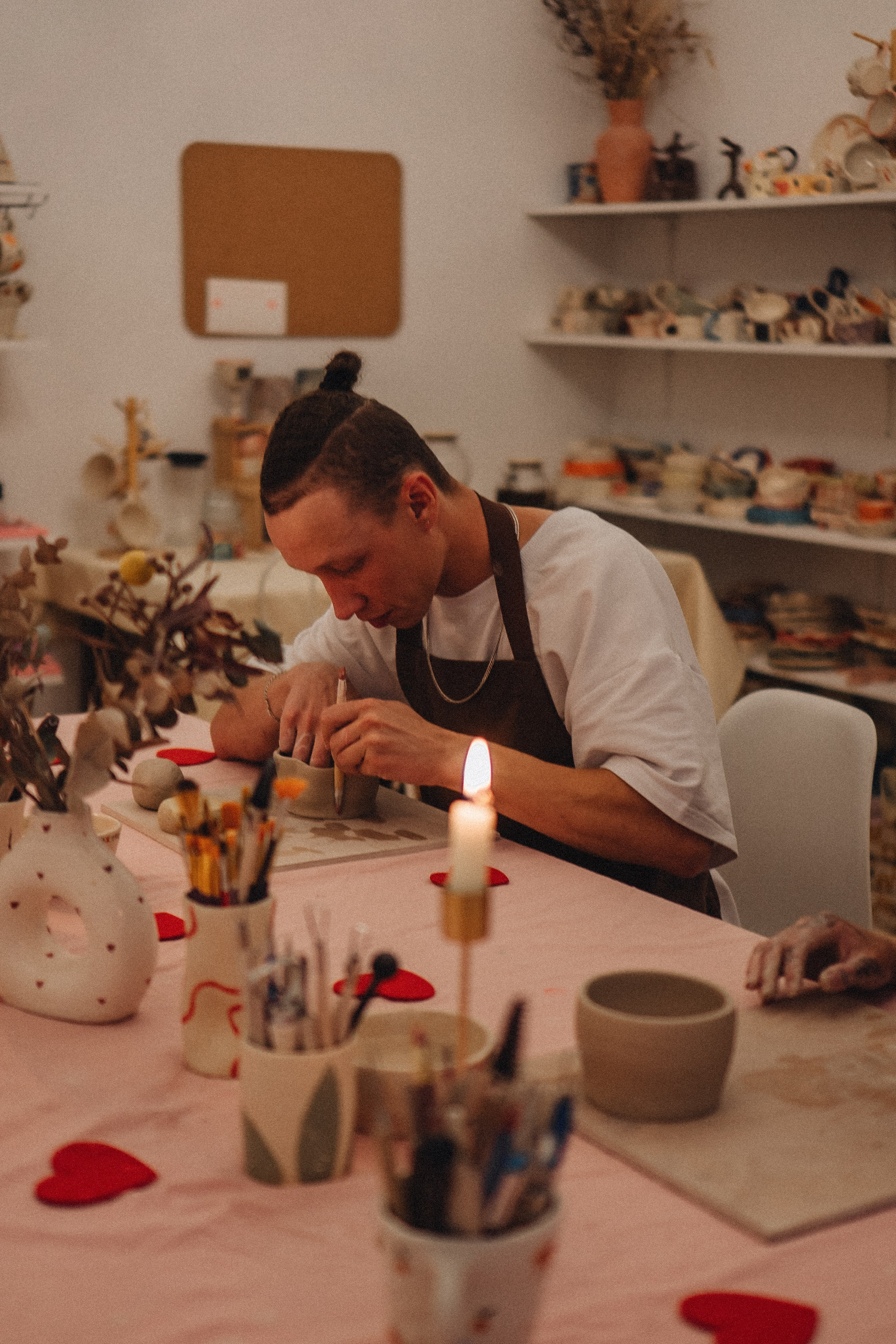 СВИДАНИЕ В ГОНЧАРНОЙ МАСТЕРСКОЙ. Профессиональный фотограф, Санкт-Петербург — Виктория Богомолова