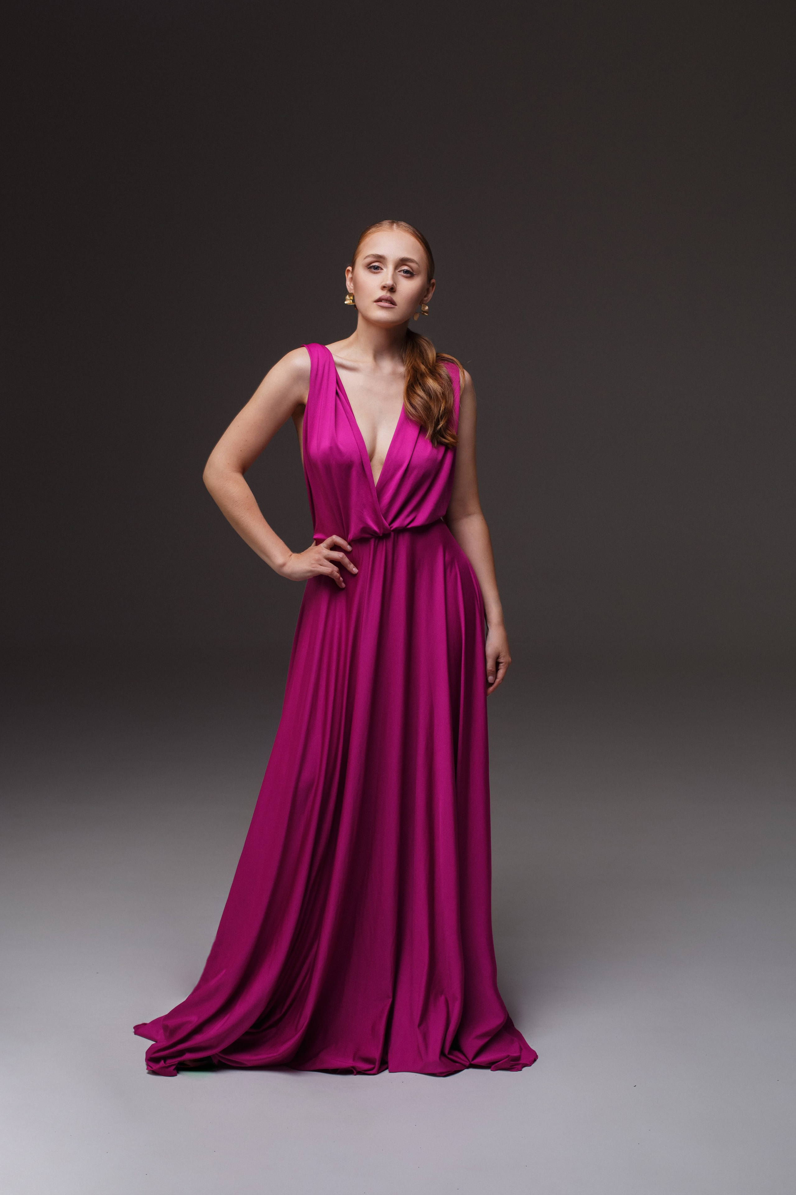 Платья длинные. Бурнаева Катя