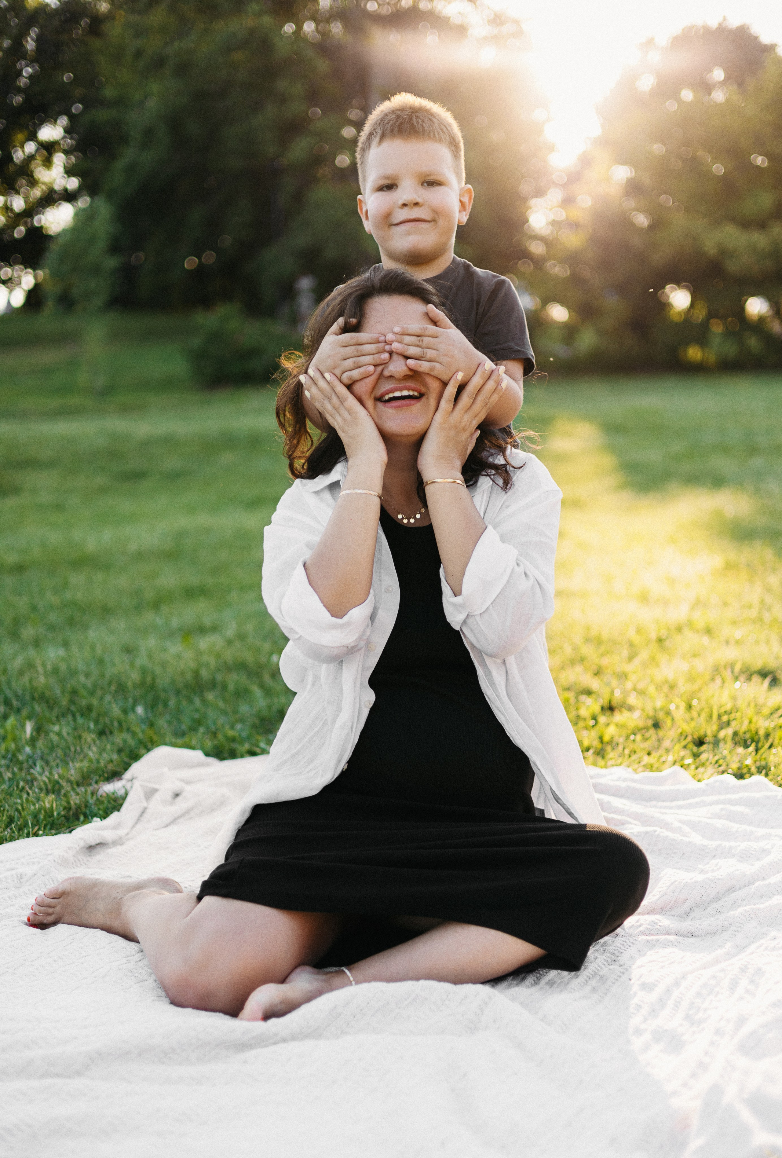 Семейная фотосессия в парке Коломенское. Портретный и семейный фотограф в Москве Мария Рослякова