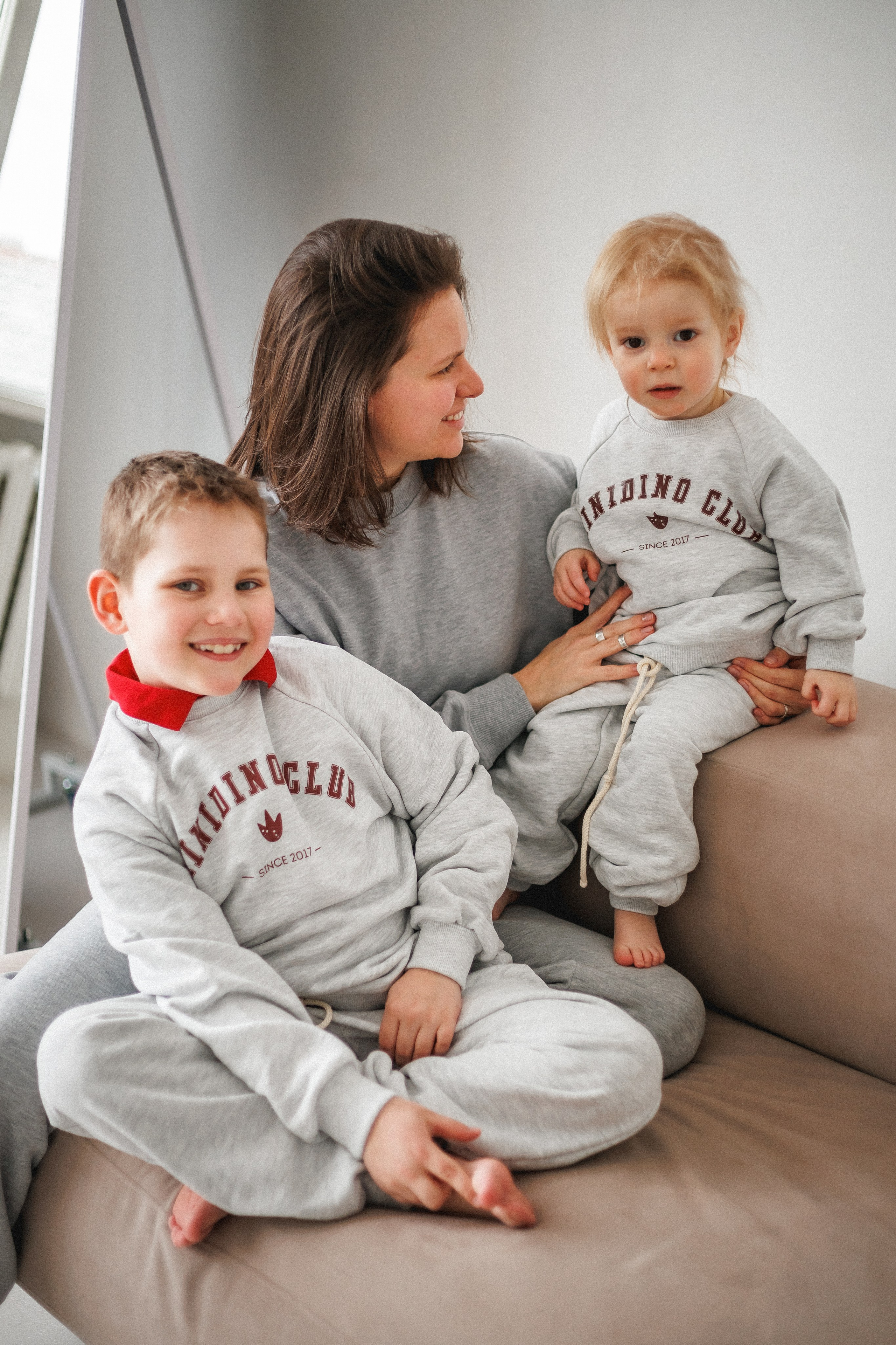 Даша и сыновья. Фотограф в Москве Базанова Дарья