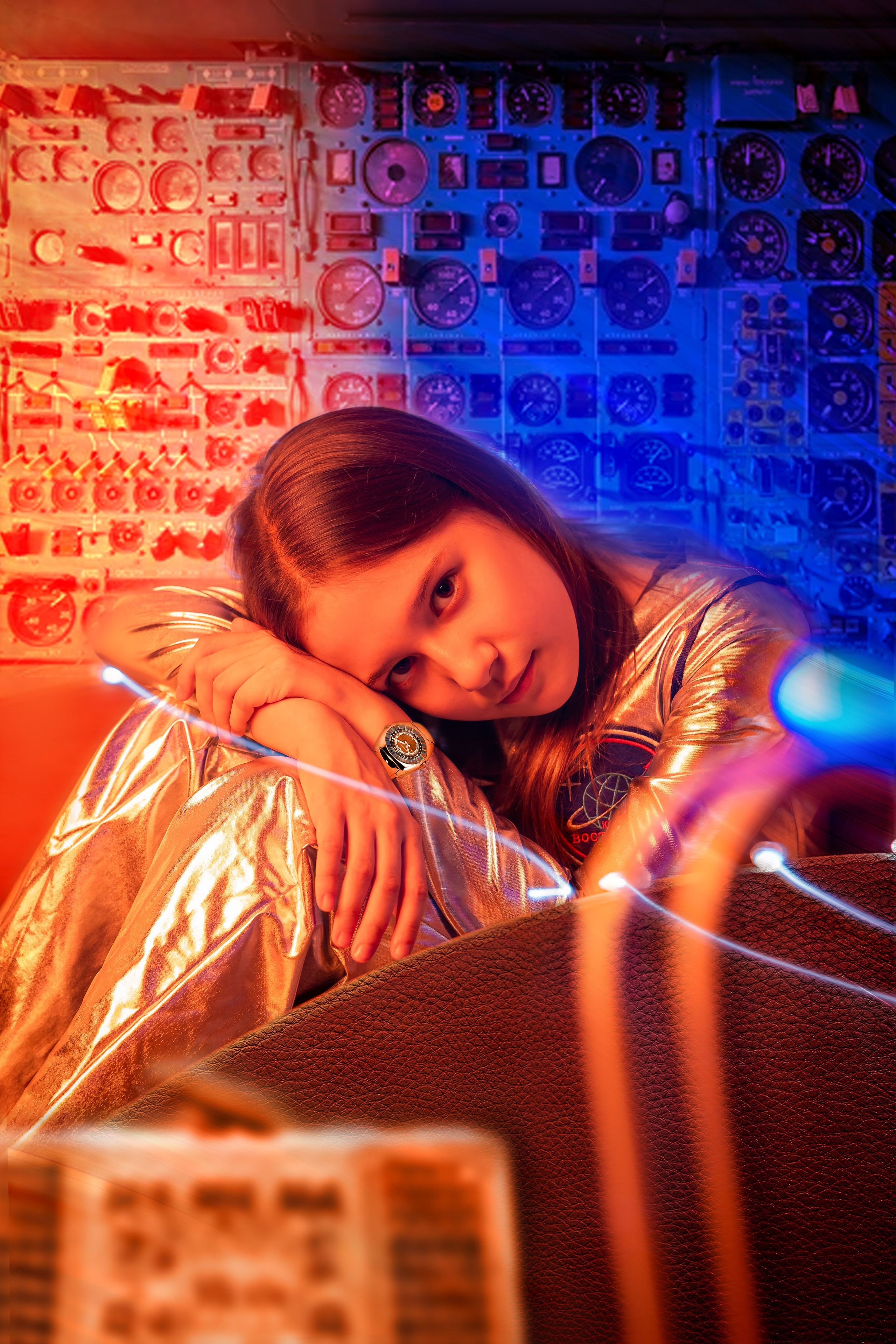 Инопланетяшка и космонавт. Фотограф Валентина Полунина