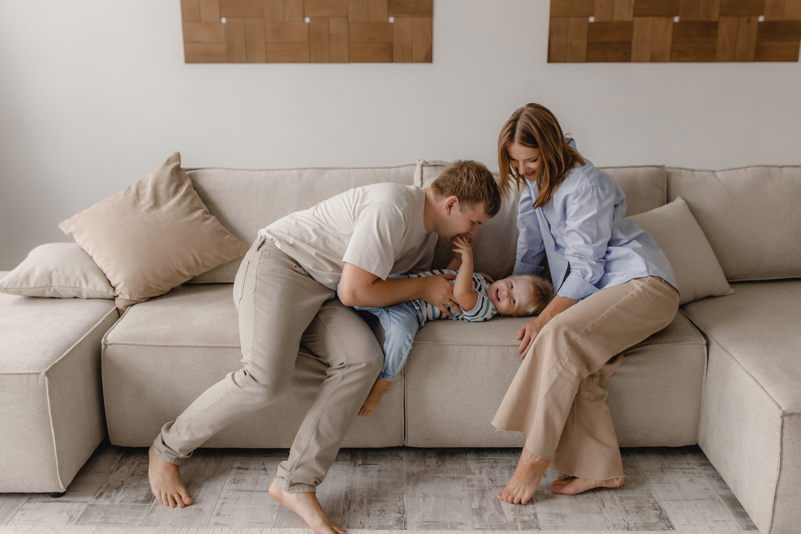 Саша, Оля и Арсений. Главная