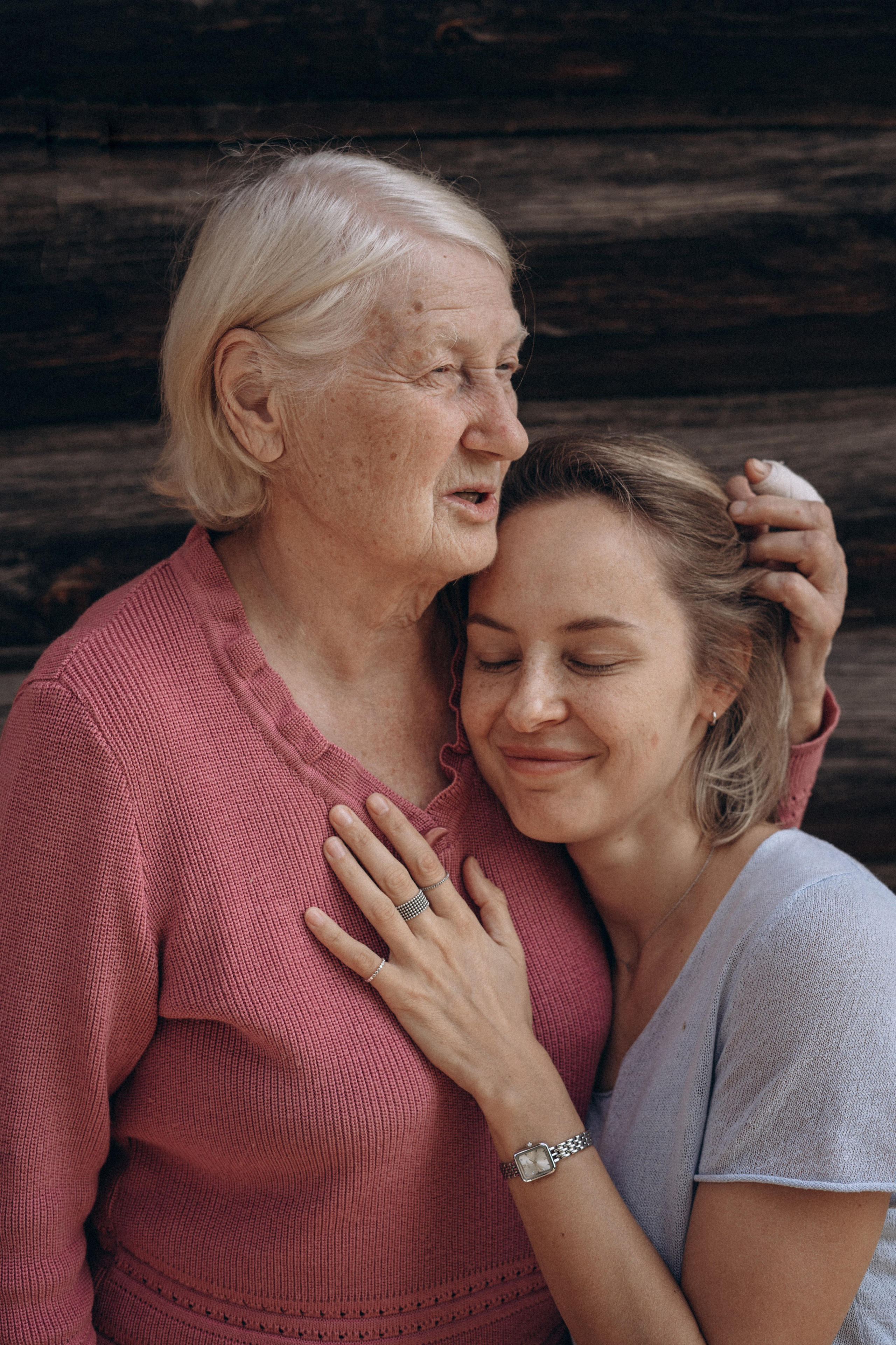 Женя и Нина Осиповна. Семейный фотограф в Томске Зарина Азизбаева