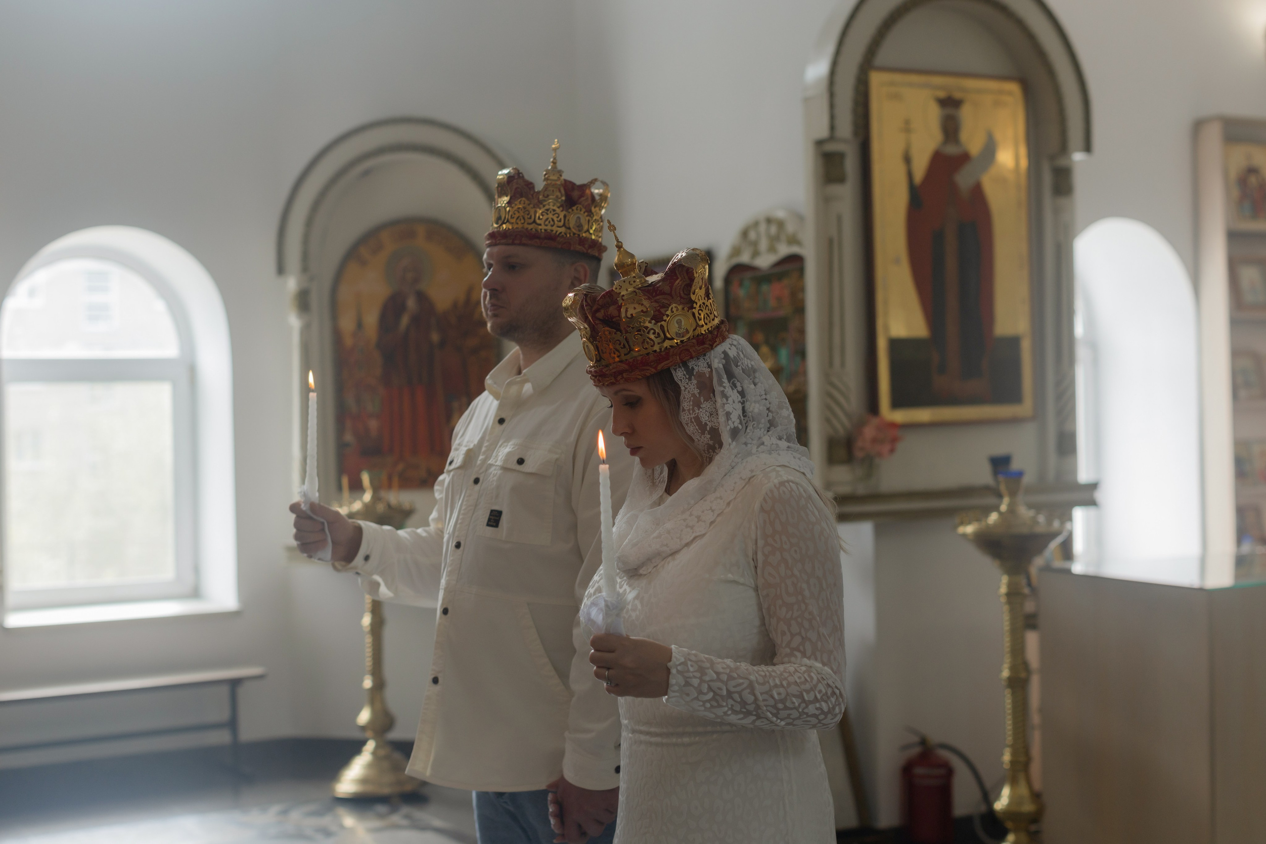 Венчание (Храм святителя Иннокентия). Свадебный и семейный фотограф в Перми Дергачева Кристина