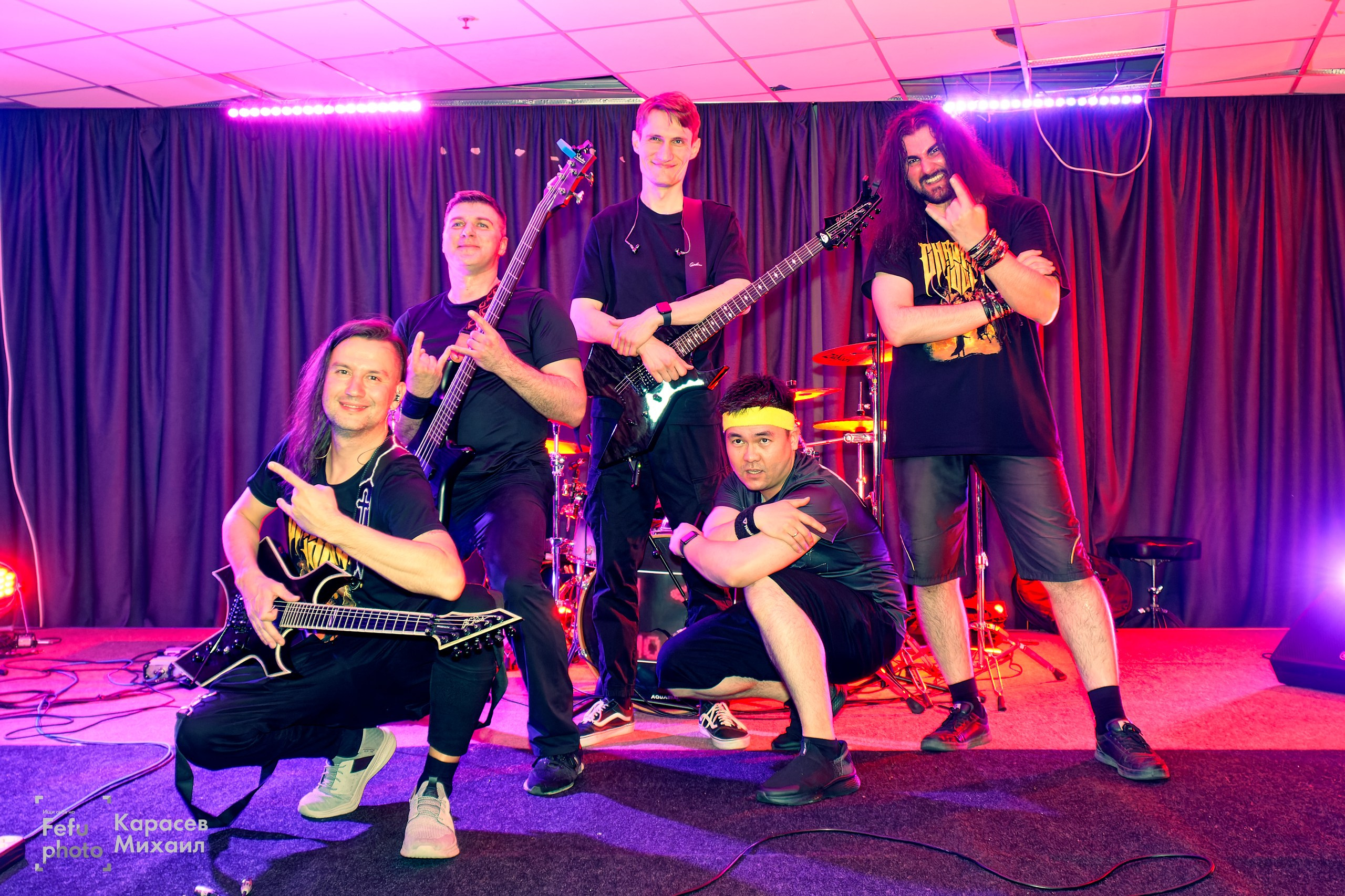 Концерт групп «Chrono's Idol» и «Продукты по акции». Репортажный, event-фотограф во Владивостоке