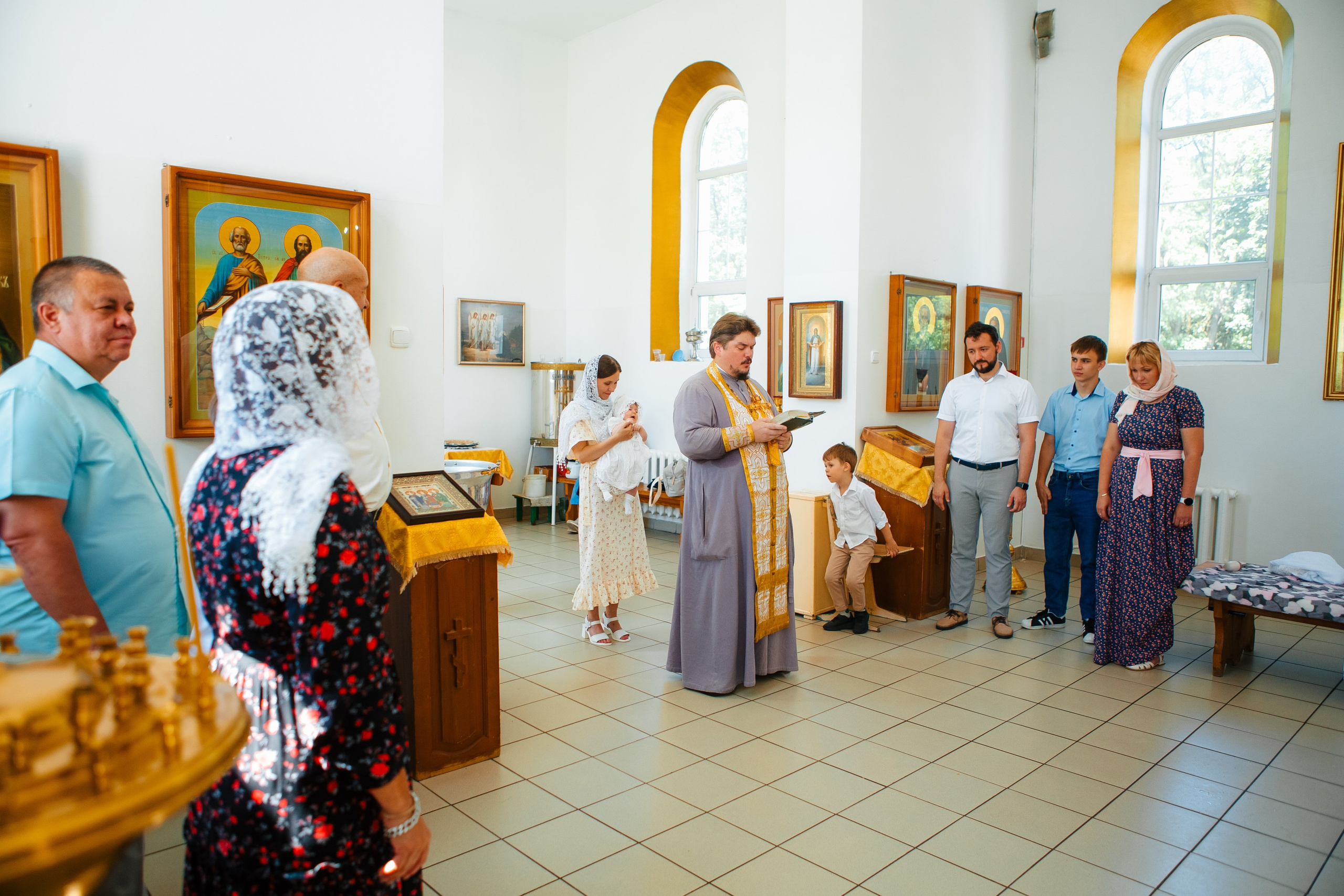 Крестины. Фотограф Александра Рышкова