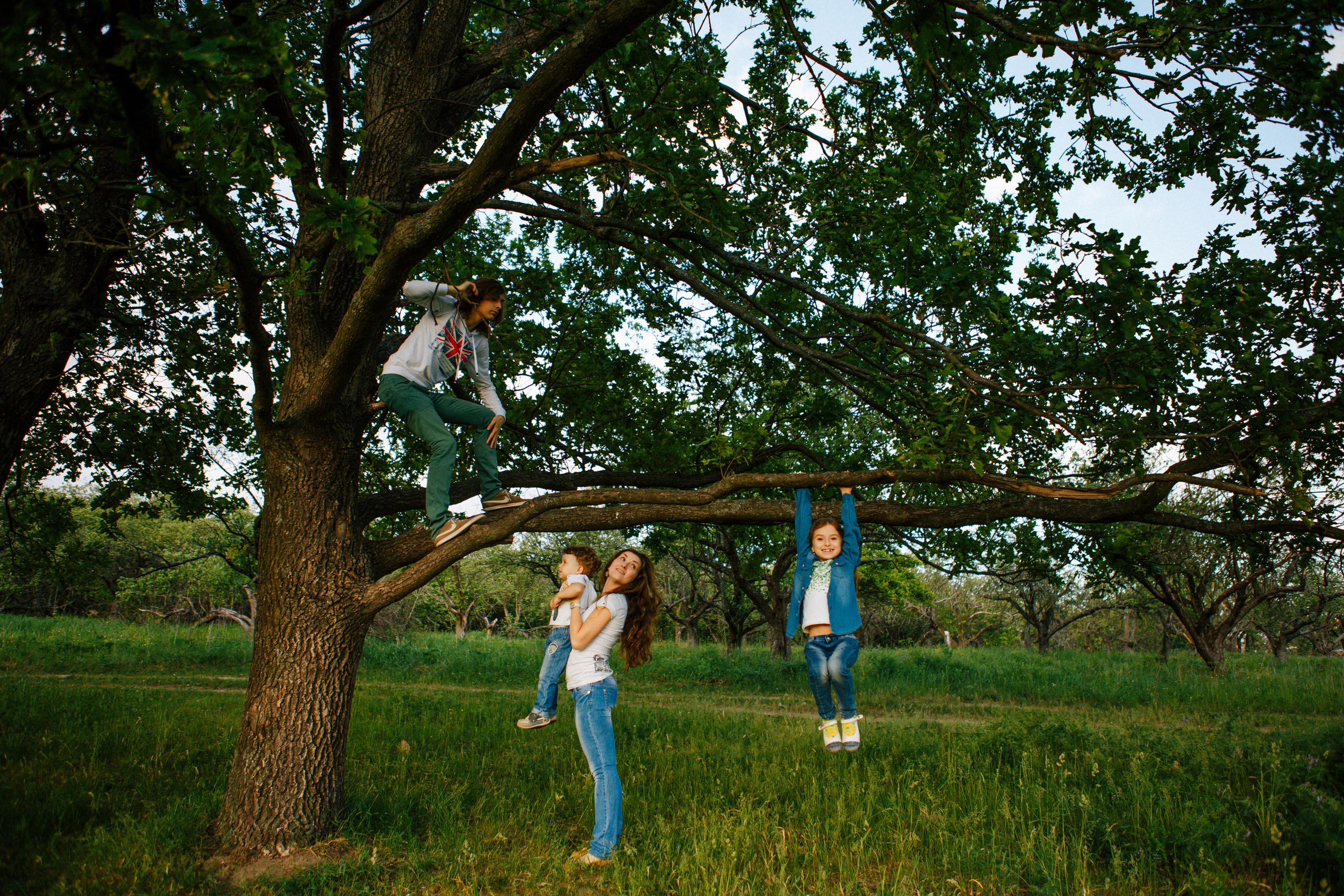 Ира, Саша, Ксюша, Макс. Фотограф Александра Рышкова