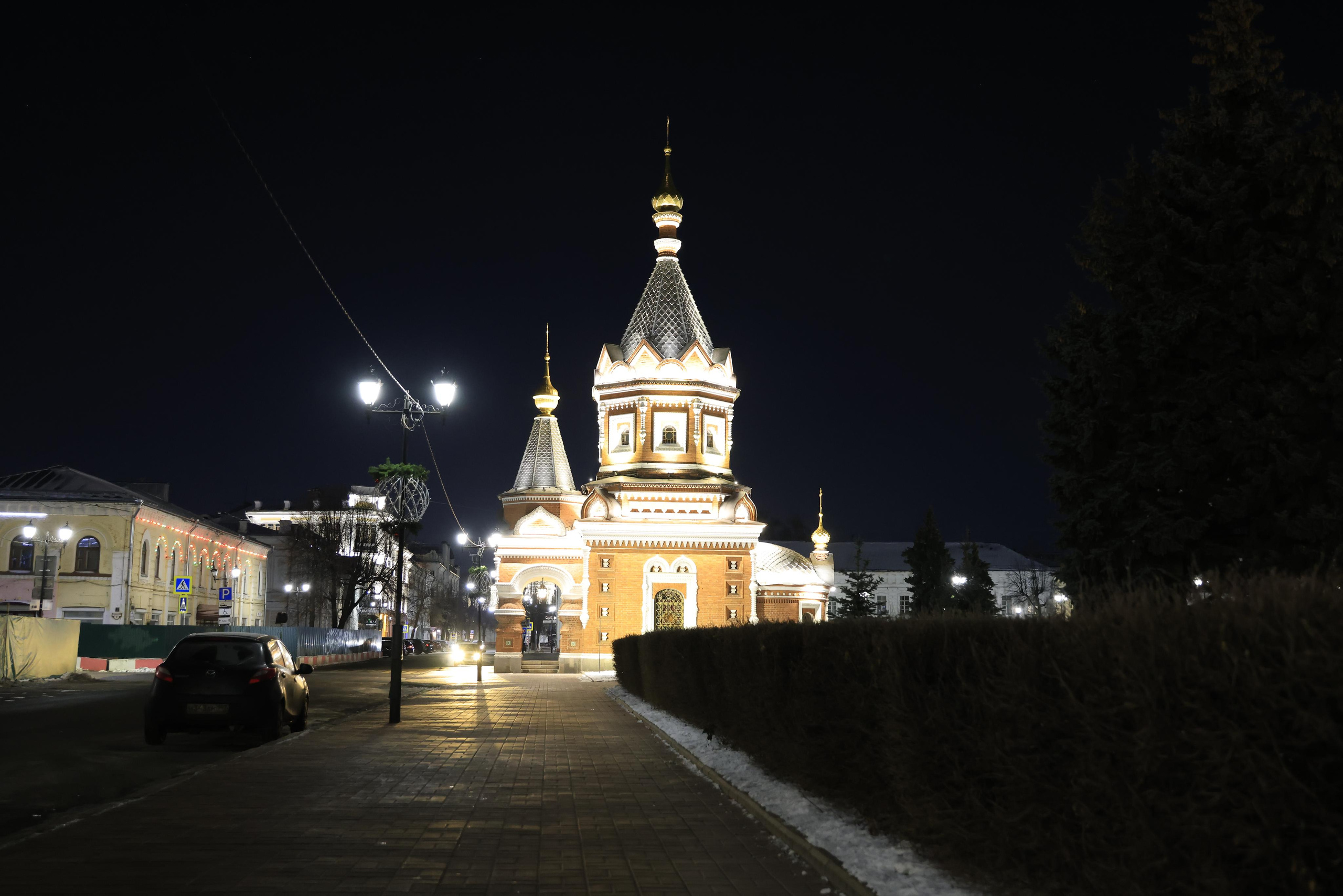 Ночной Ярославль. Фотохудожник BID