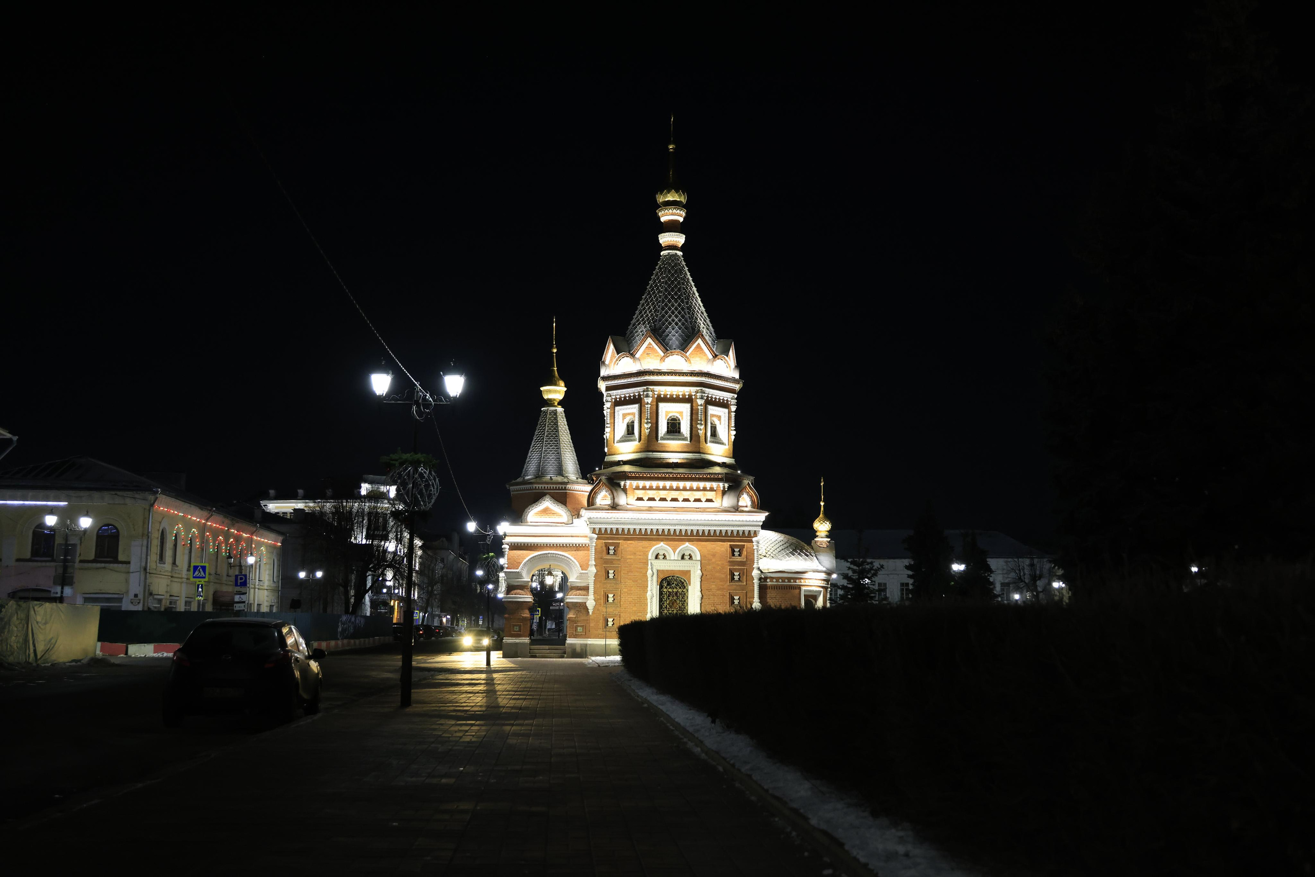 Ночной Ярославль. Фотохудожник BID