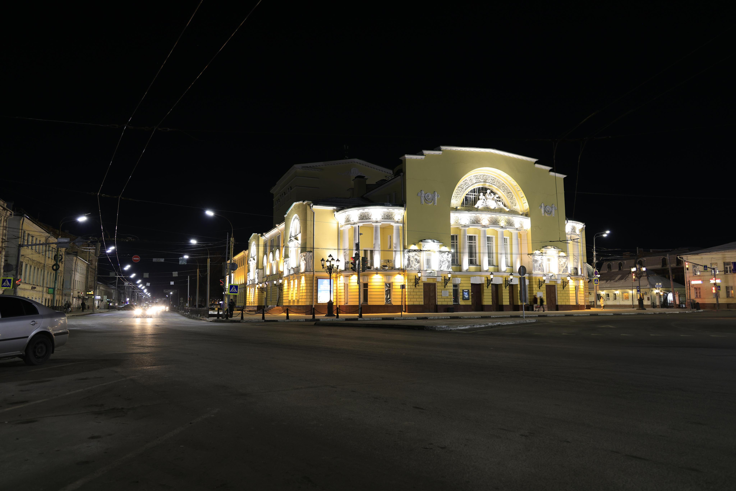 Ночной Ярославль. Фотохудожник BID