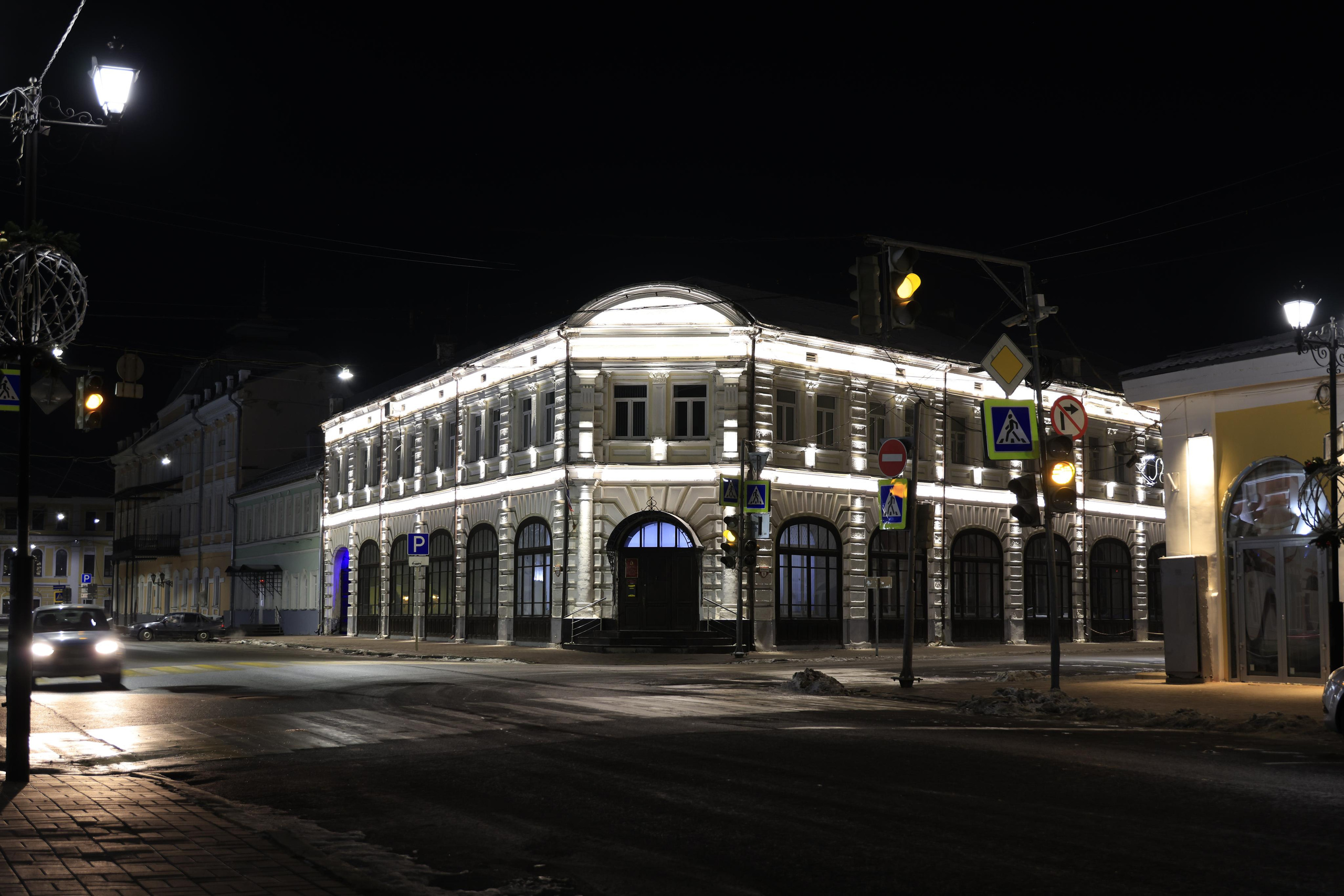 Ночной Ярославль. Фотохудожник BID