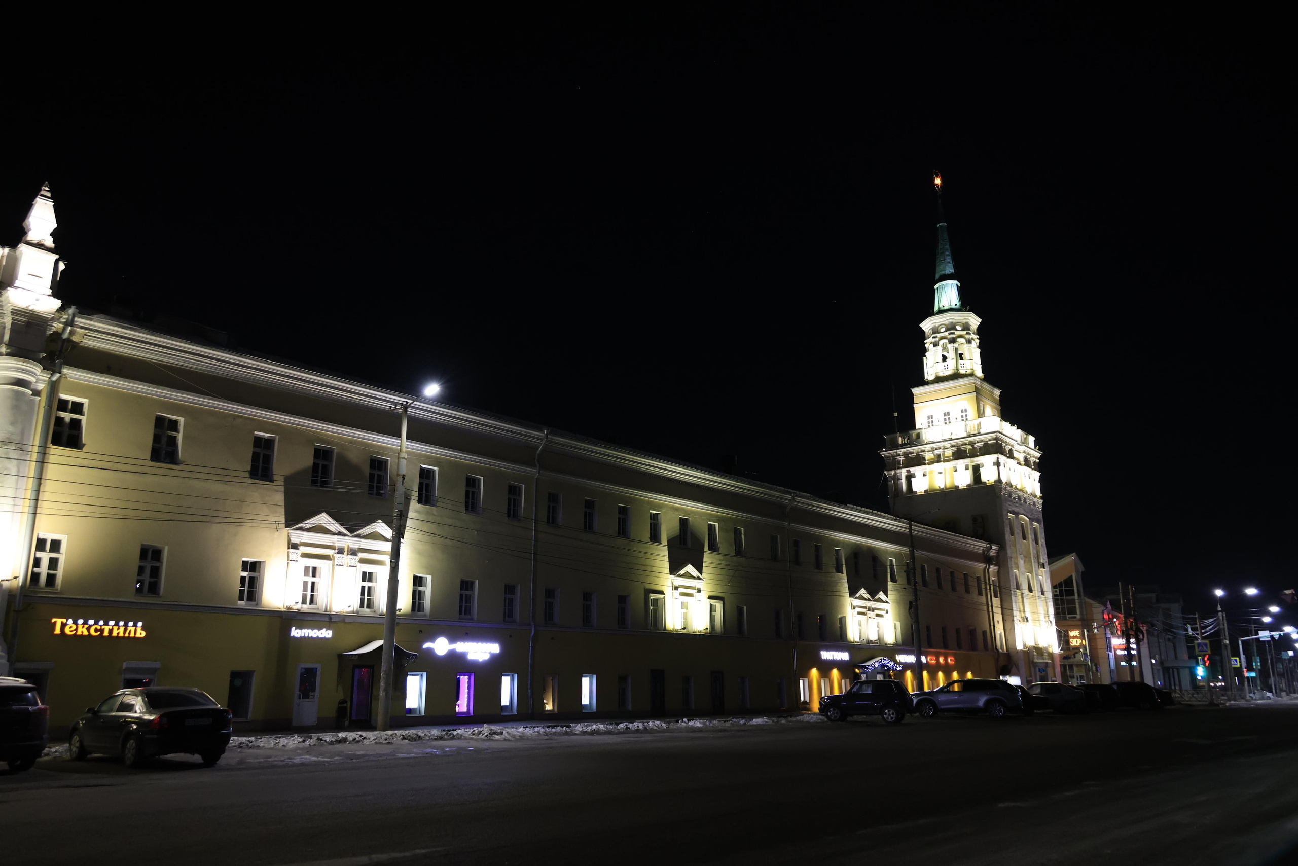 Ночной Ярославль. Фотохудожник BID