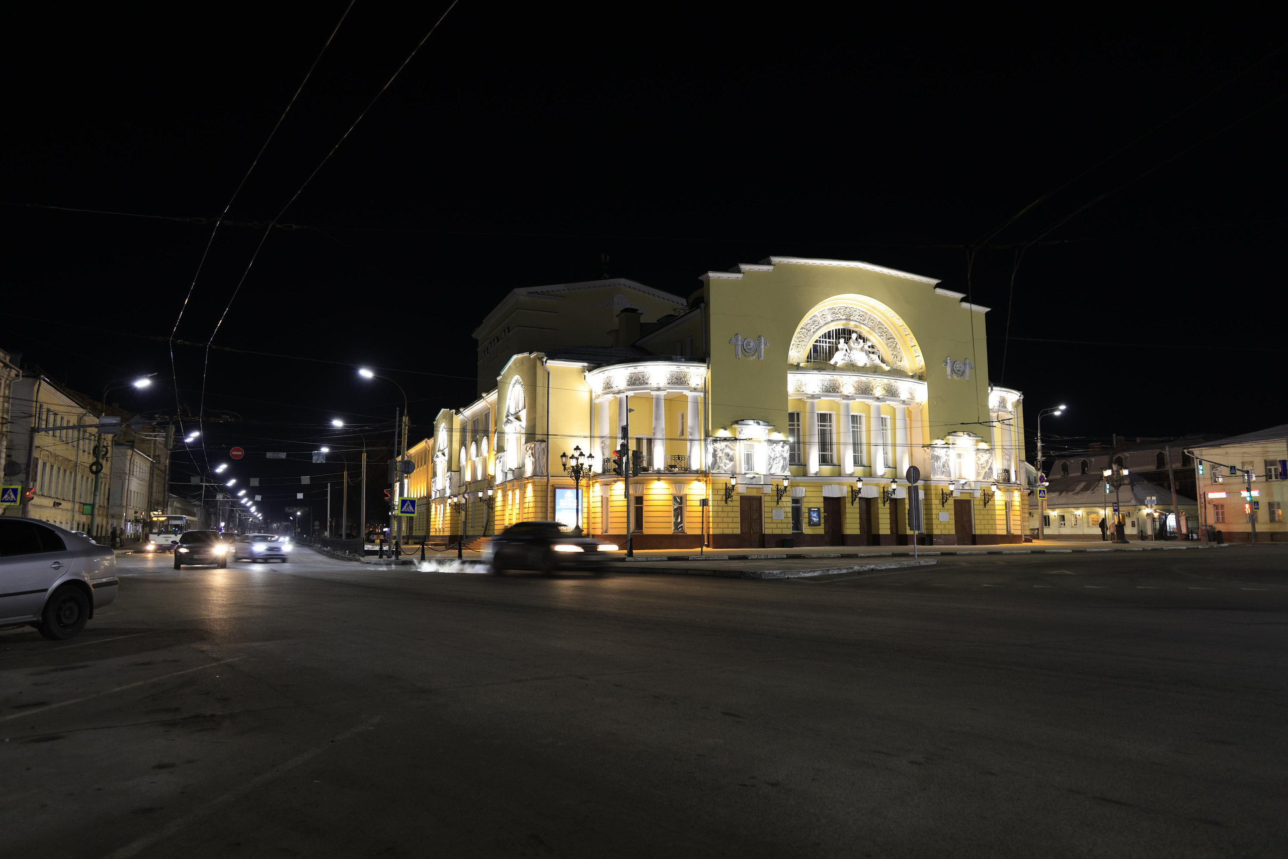 Ночной Ярославль. Фотохудожник BID