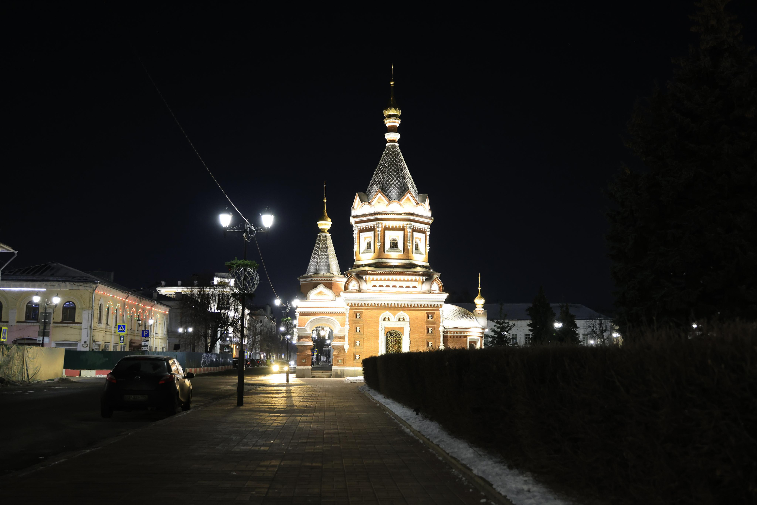 Ночной Ярославль. Фотохудожник BID