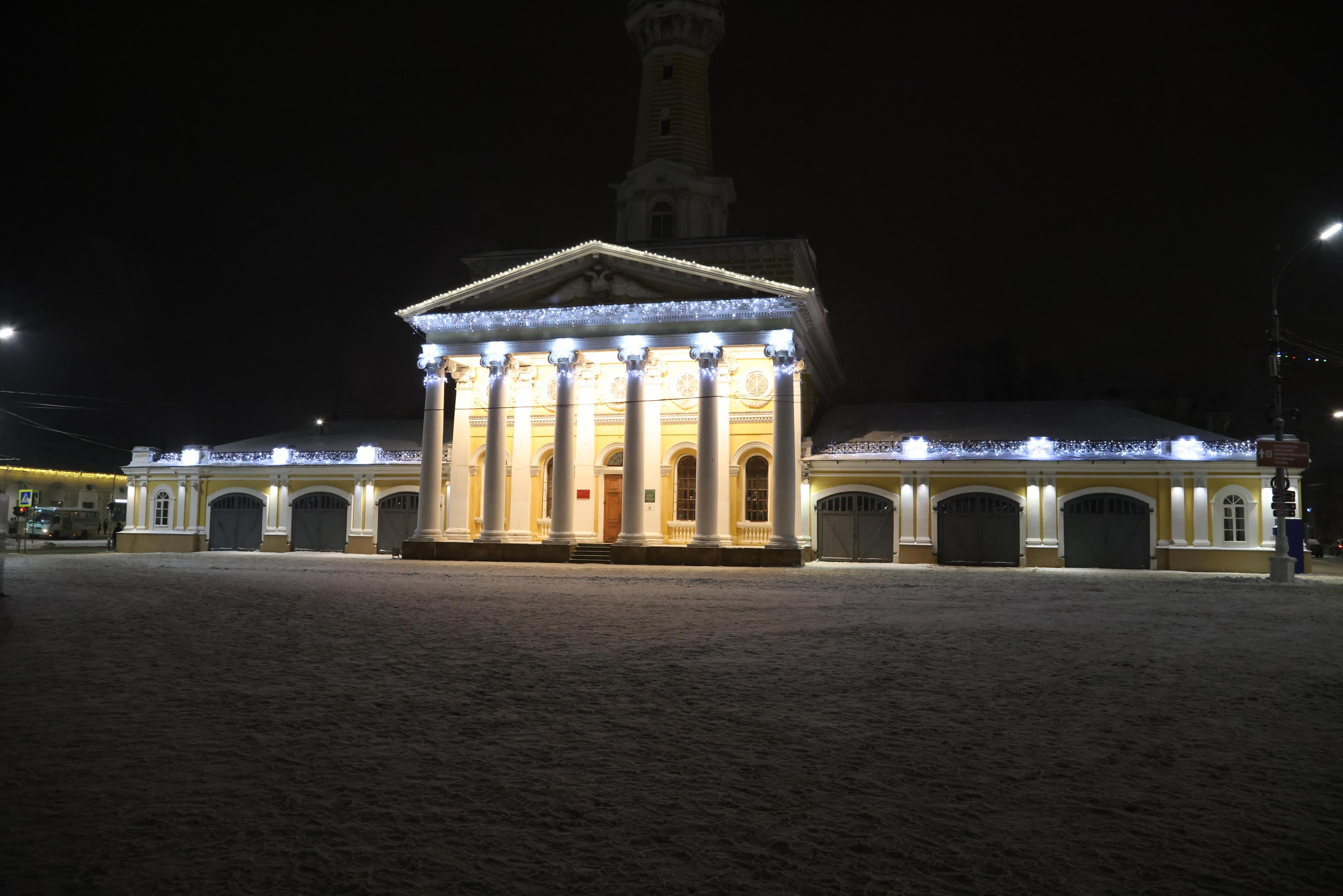 Ночная Кострома. Фотохудожник BID