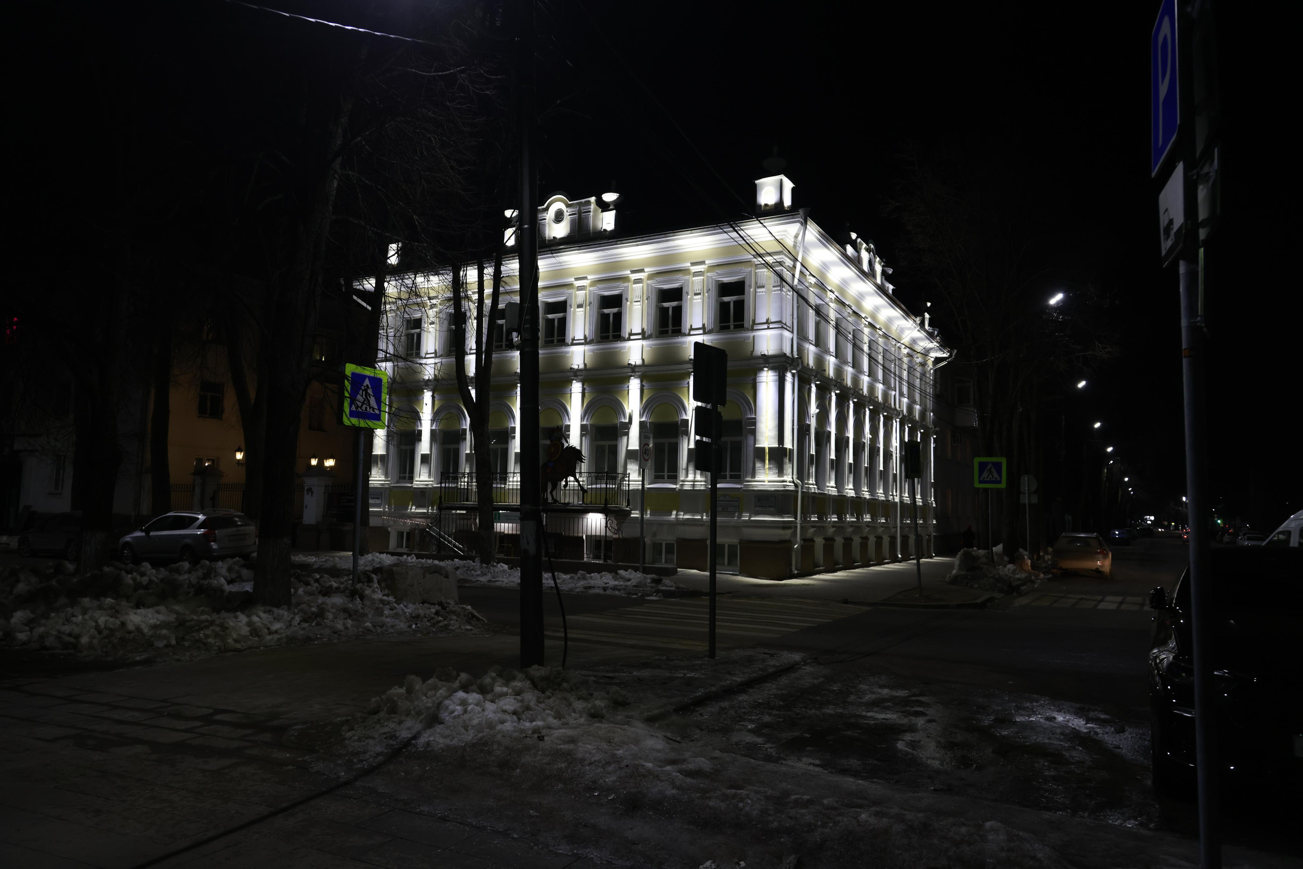 Ночной Ярославль. Фотохудожник BID