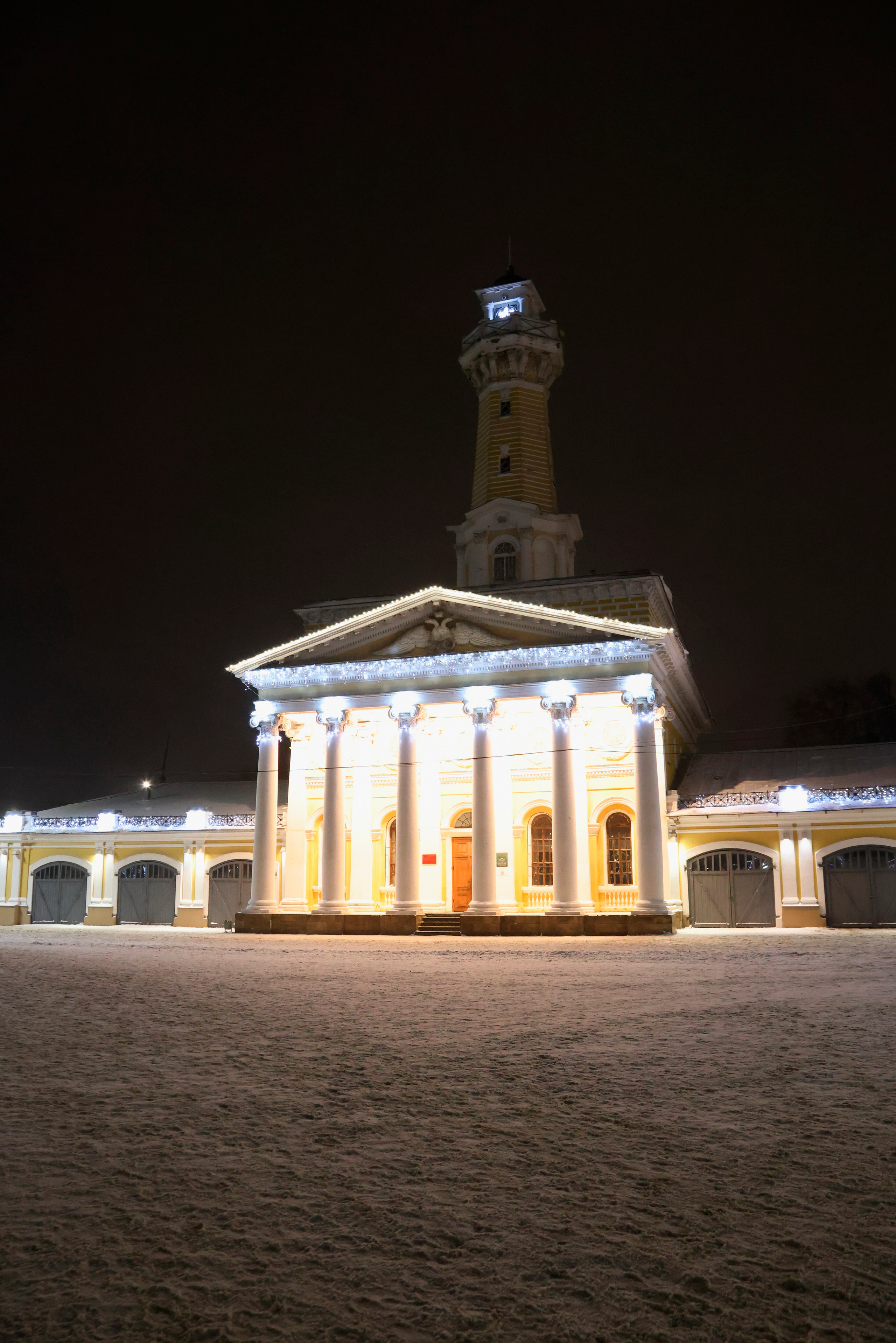 Ночная Кострома. Фотохудожник BID