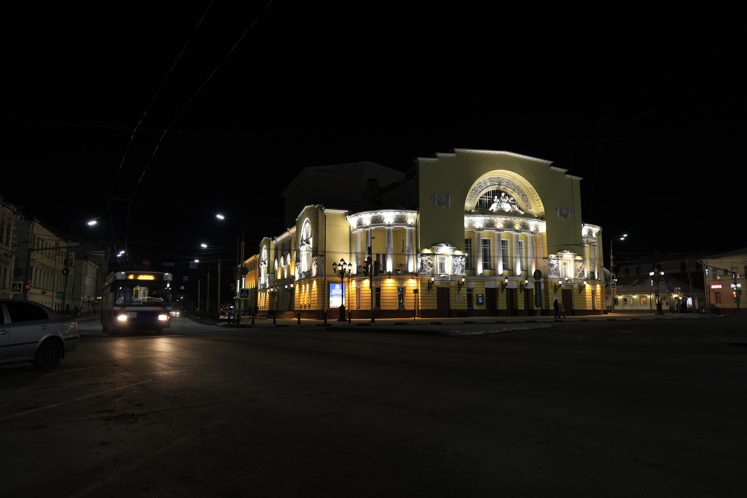 Ночной Ярославль. Фотохудожник BID